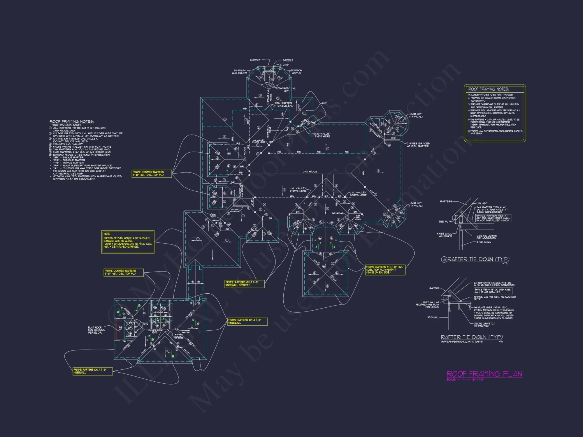 Luxury house Blueprint with Stunning CAD Floor Plan Designs