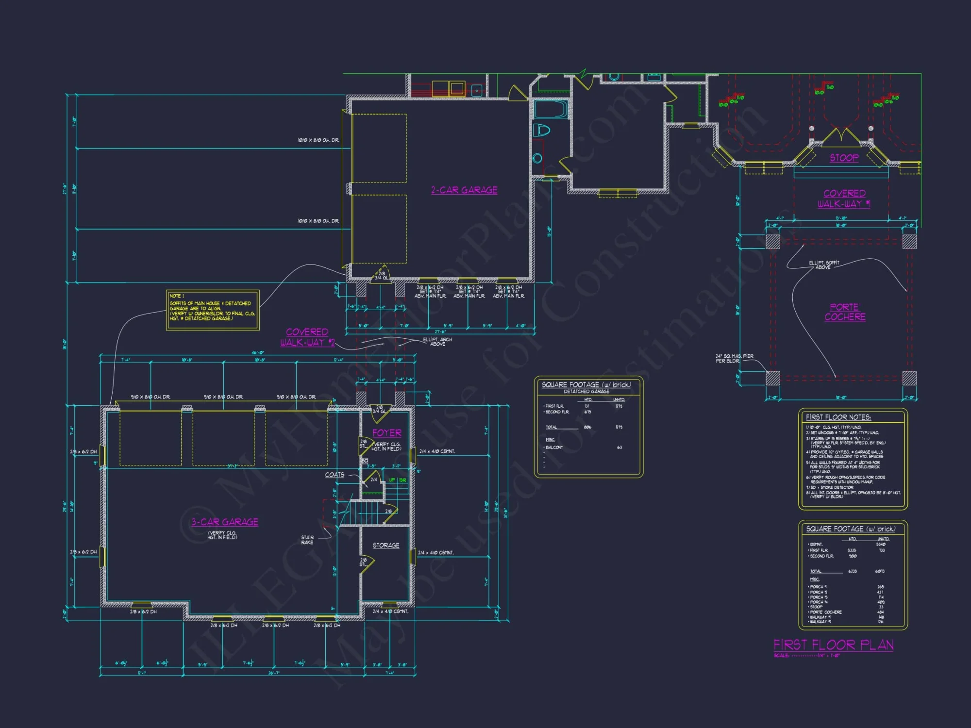 Luxury house Blueprint with Stunning CAD Floor Plan Designs