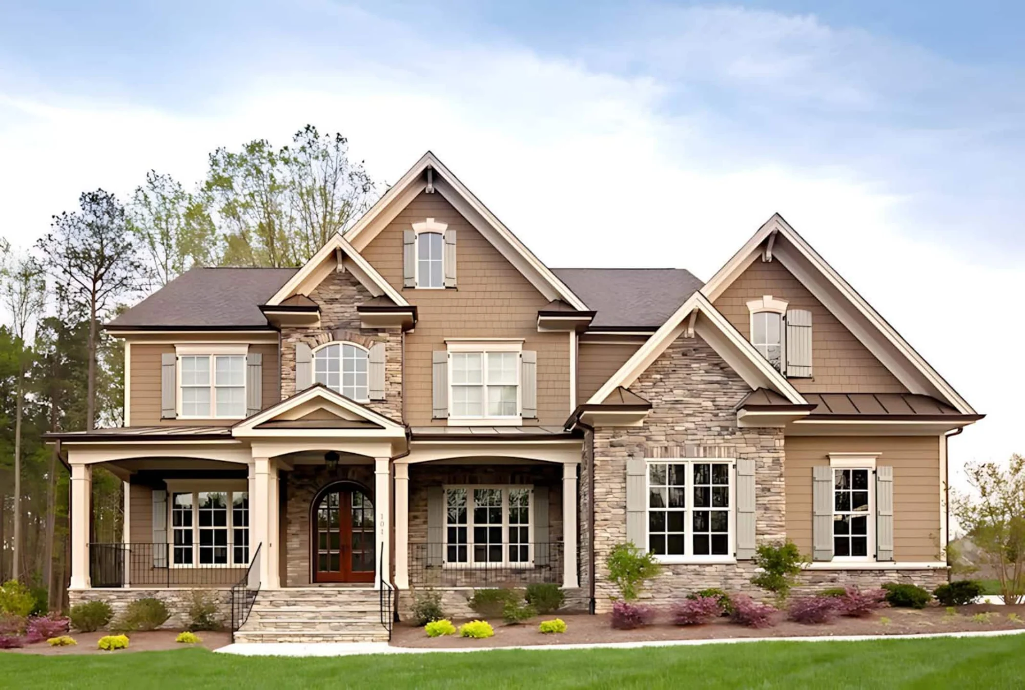 Elegant house Blueprint – Floor Plan & CAD Architecture Design