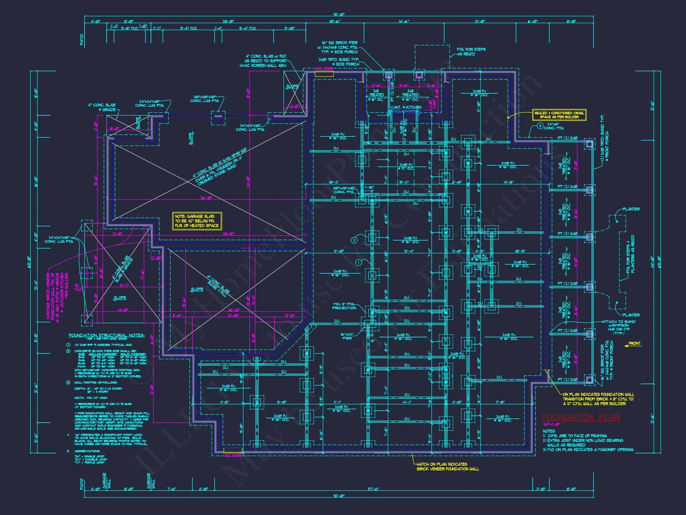 10-1716 HOUSE PLAN - 4-Bed, 5-Bath, 3,856 SF Colonial Revival House Plan 46 Elegant Colonial Revival house Plan with CAD Designs and Floor Plans