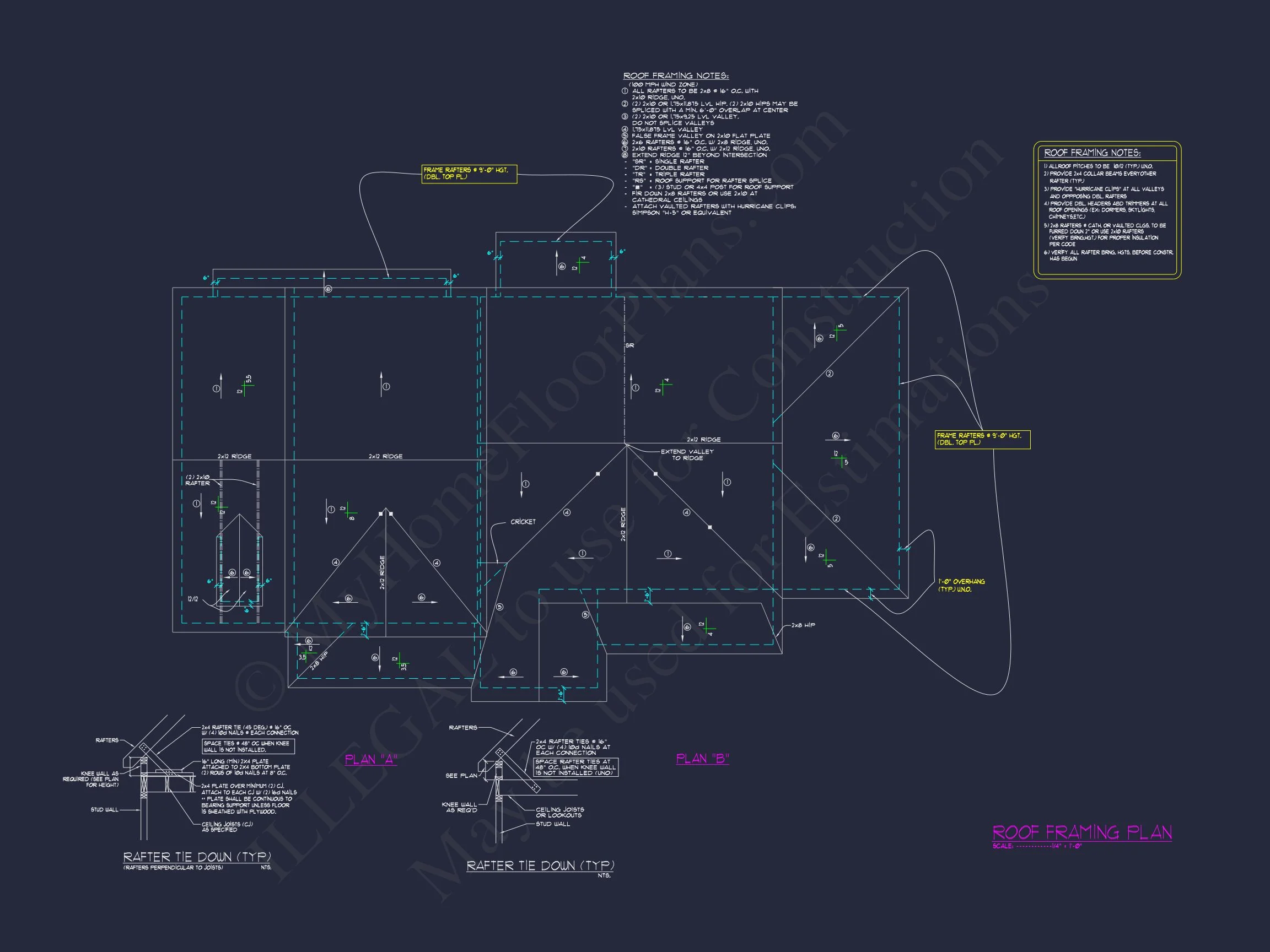 10-1653 HOUSE PLAN - 6-Bed, 5.5-Bath, 3908 SF Modern Duplex House Plan 39 Modern Duplex house Plan with Architecture and CAD Designs