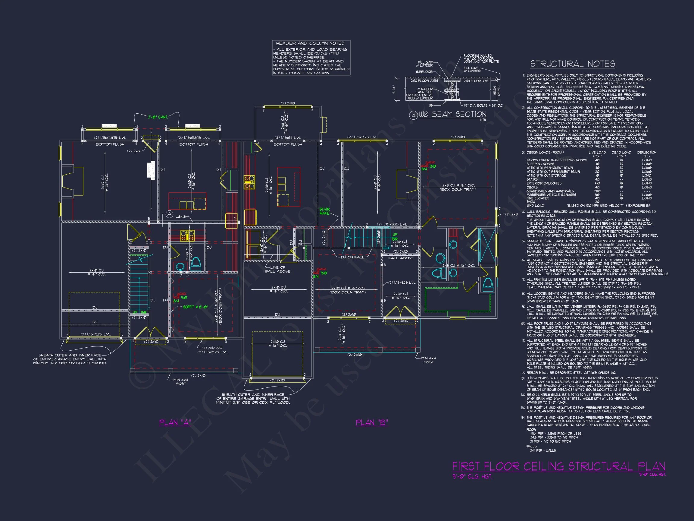 10-1653 HOUSE PLAN - 6-Bed, 5.5-Bath, 3908 SF Modern Duplex House Plan 37 Modern Duplex house Plan with Architecture and CAD Designs
