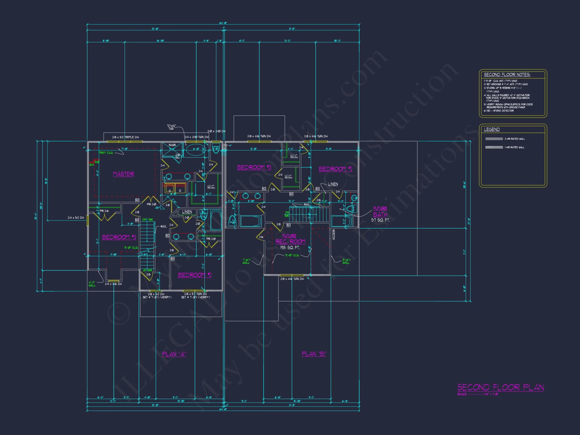 Modern Duplex house Plan with Architecture and CAD Designs