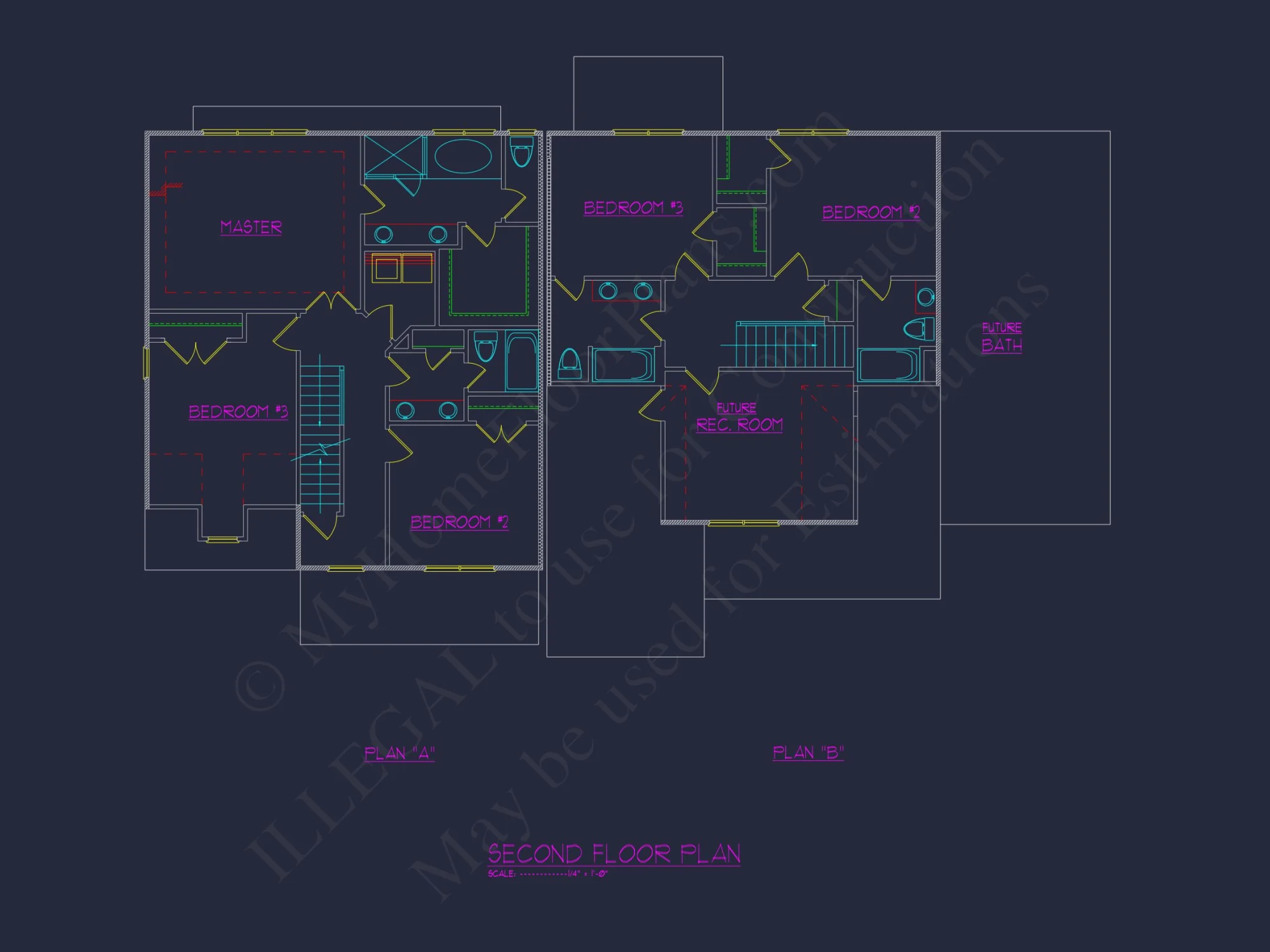 Modern Duplex house Plan with Architecture and CAD Designs