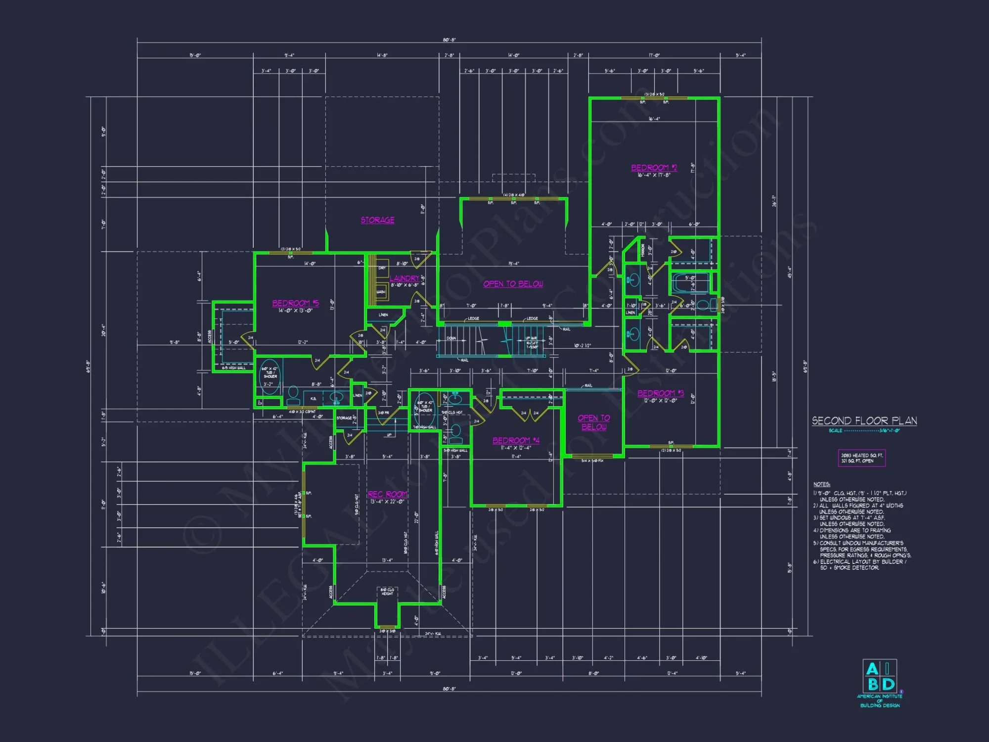Spacious house Plan with Floor Plan, CAD, and Architecture Designs