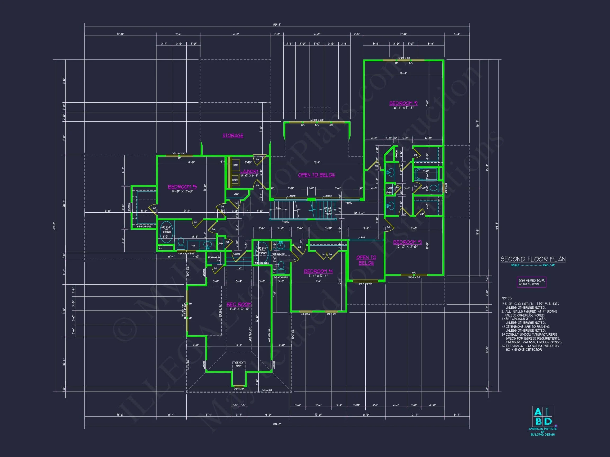 Spacious house Plan with Floor Plan, CAD, and Architecture Designs