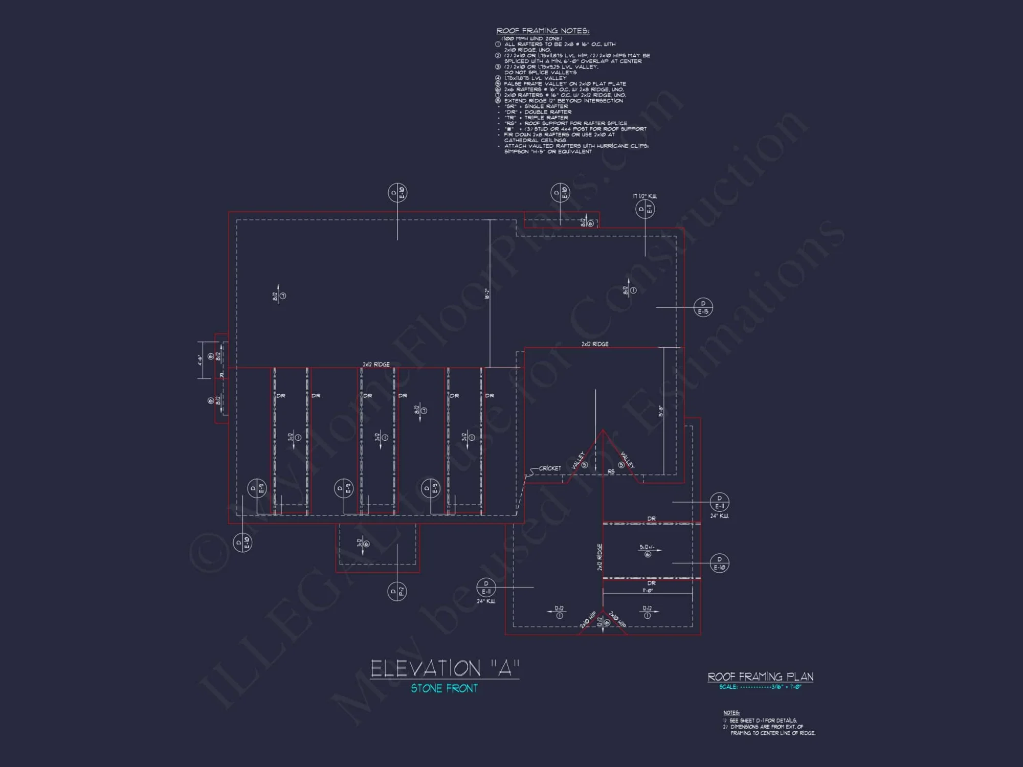 Explore Modern house Floor Plan: CAD Blueprint Designs
