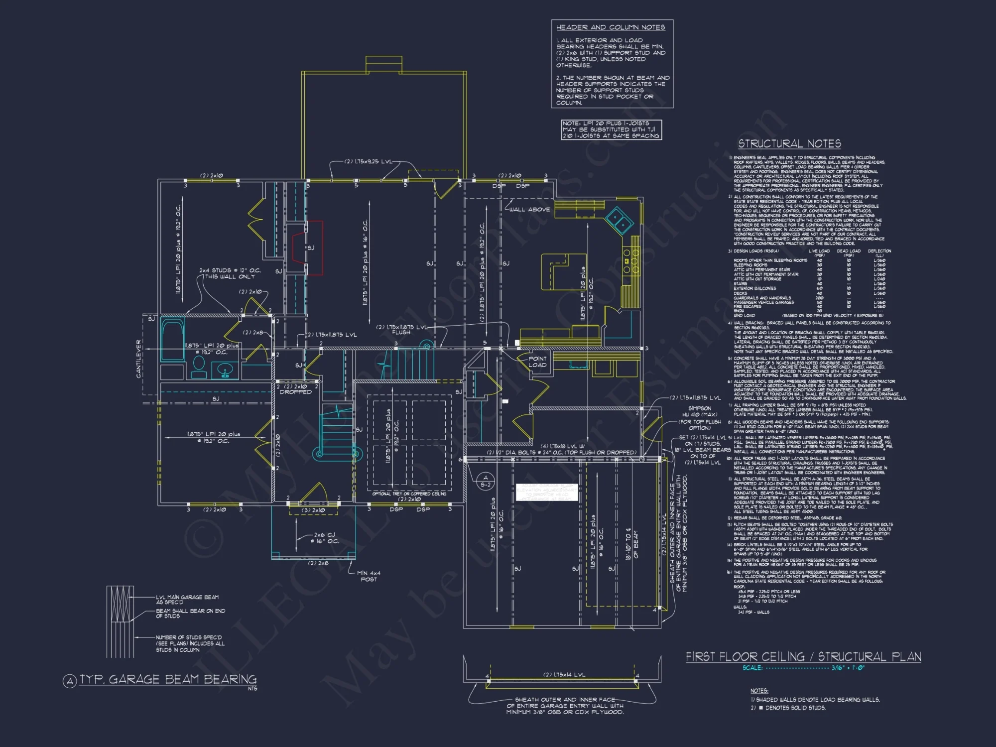 Explore Modern house Floor Plan: CAD Blueprint Designs