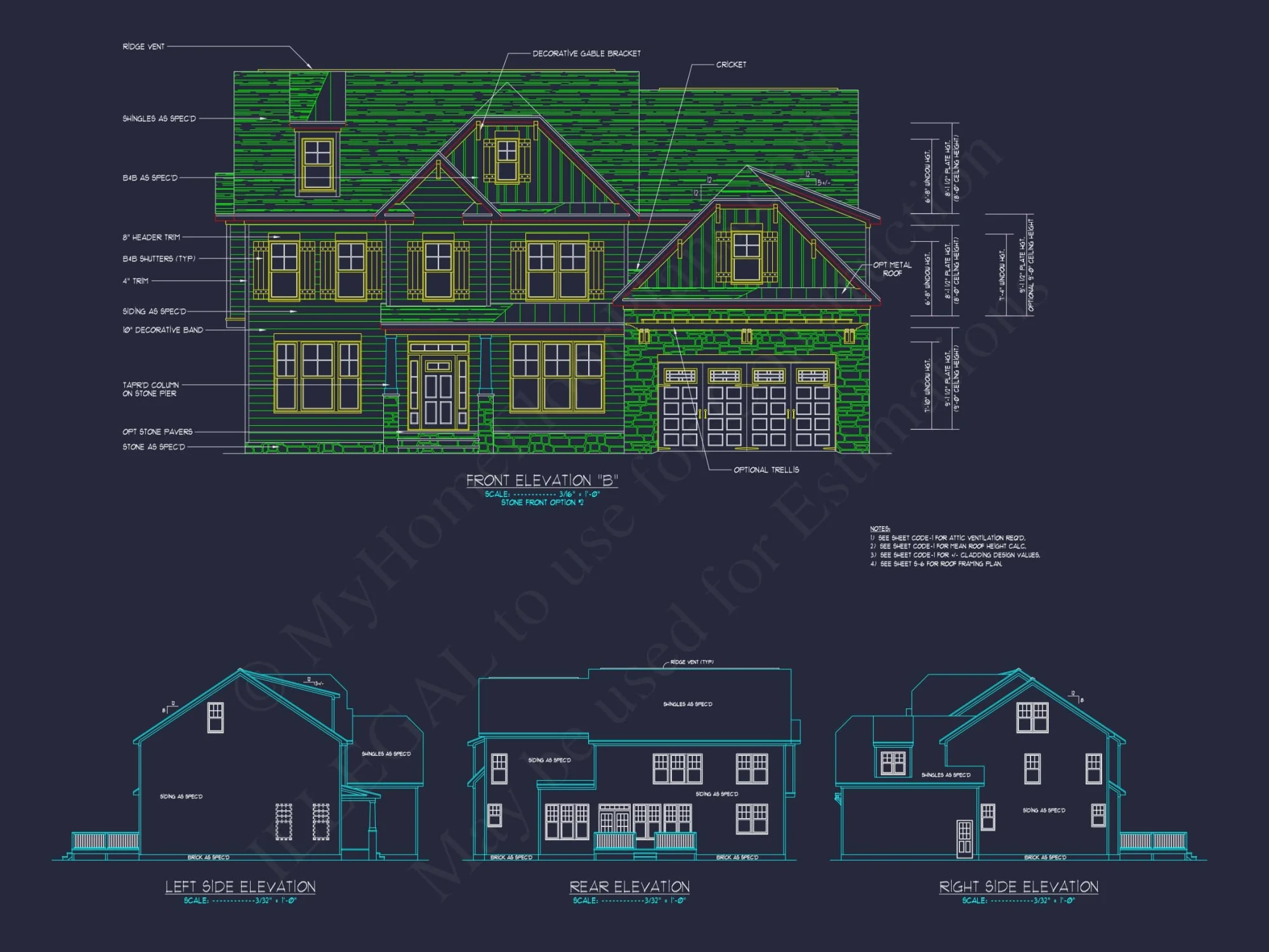 Explore Modern house Floor Plan: CAD Blueprint Designs