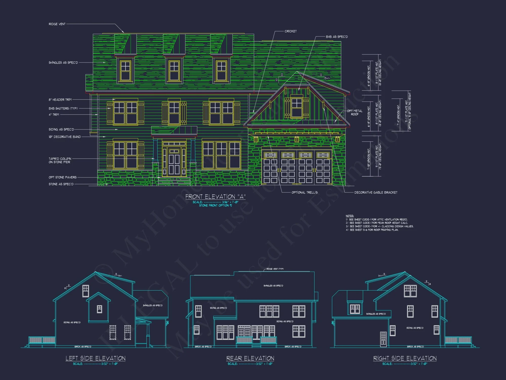 Explore Modern house Floor Plan: CAD Blueprint Designs