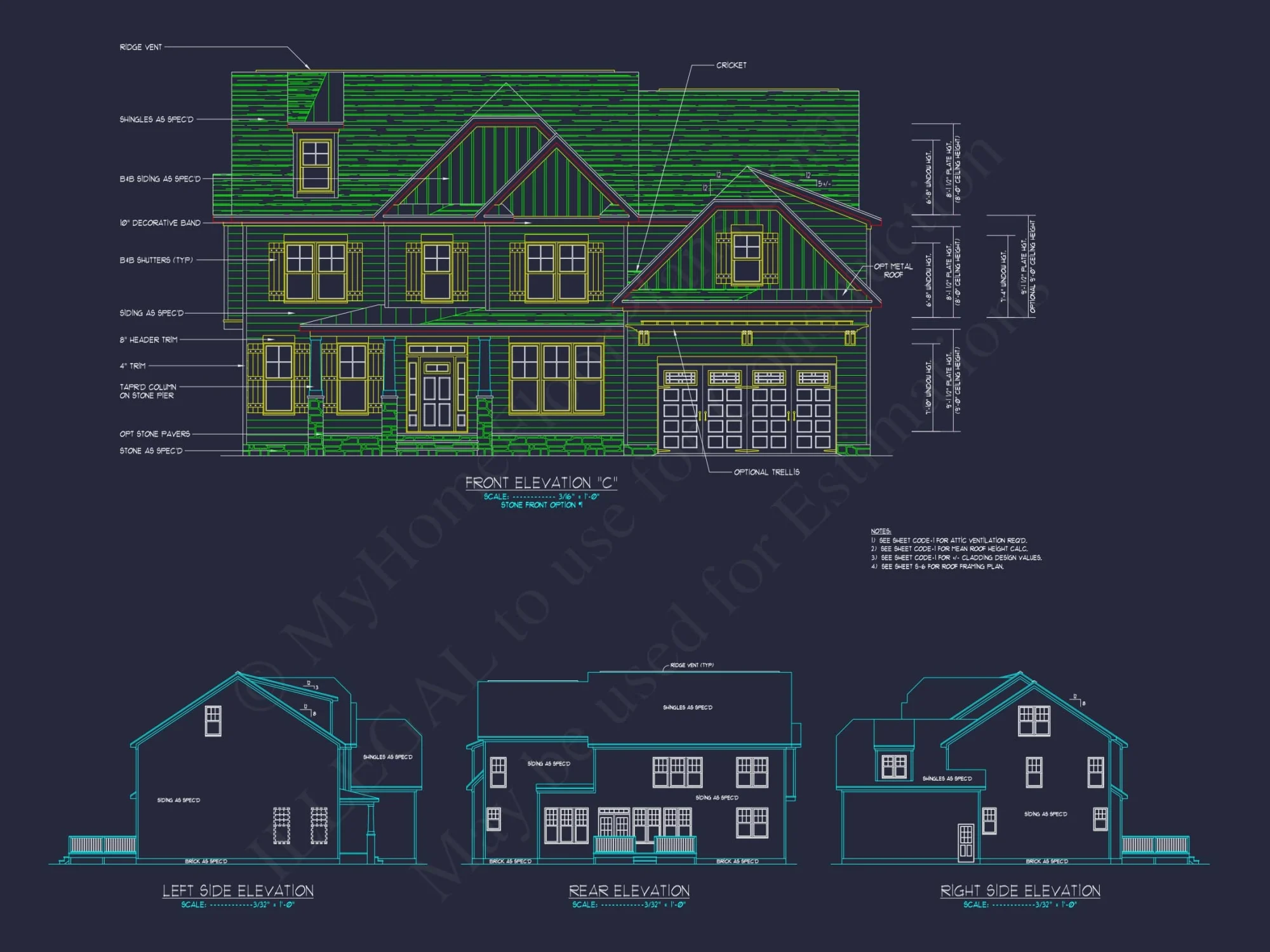 Explore Modern house Floor Plan: CAD Blueprint Designs