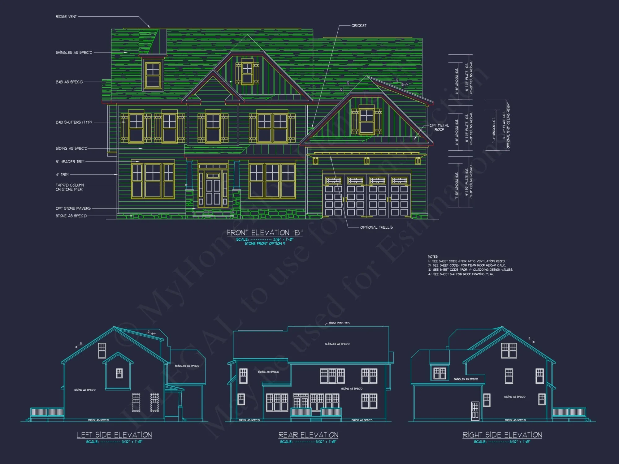 Explore Modern house Floor Plan: CAD Blueprint Designs
