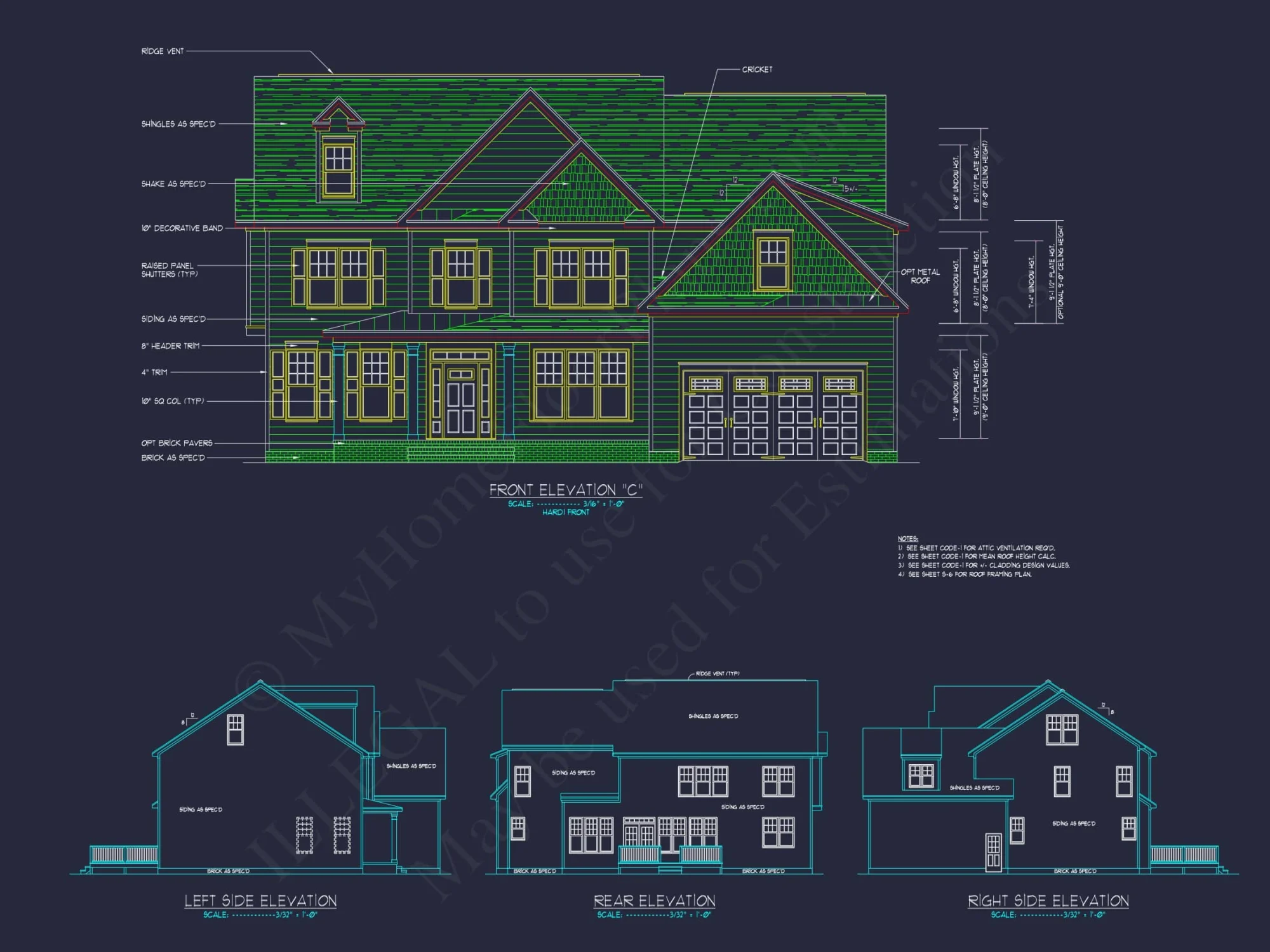 Explore Modern house Floor Plan: CAD Blueprint Designs