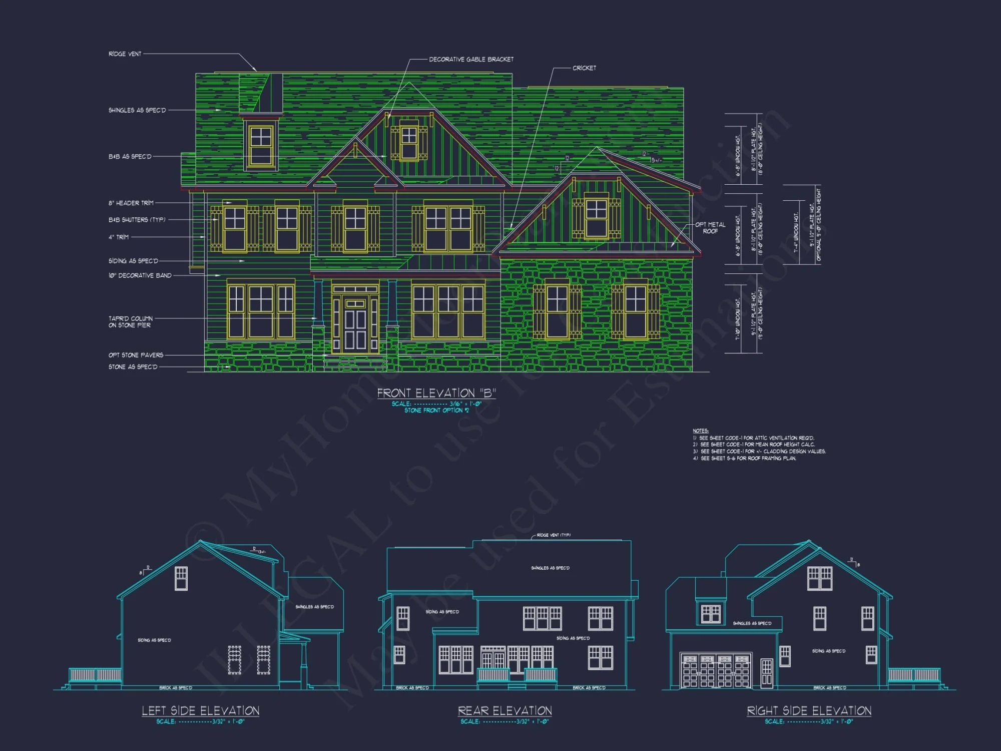 Explore Modern house Floor Plan: CAD Blueprint Designs