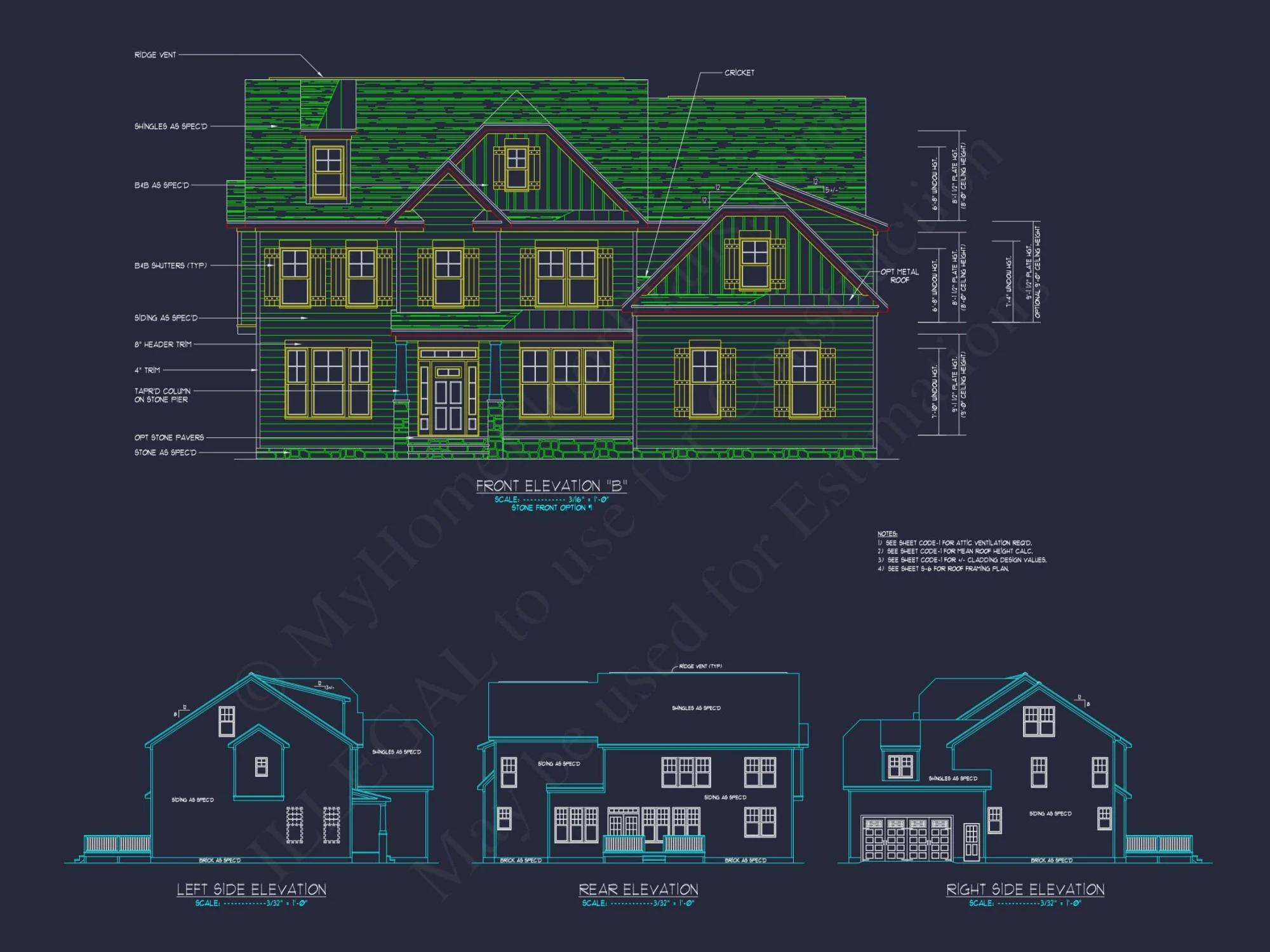 Explore Modern house Floor Plan: CAD Blueprint Designs