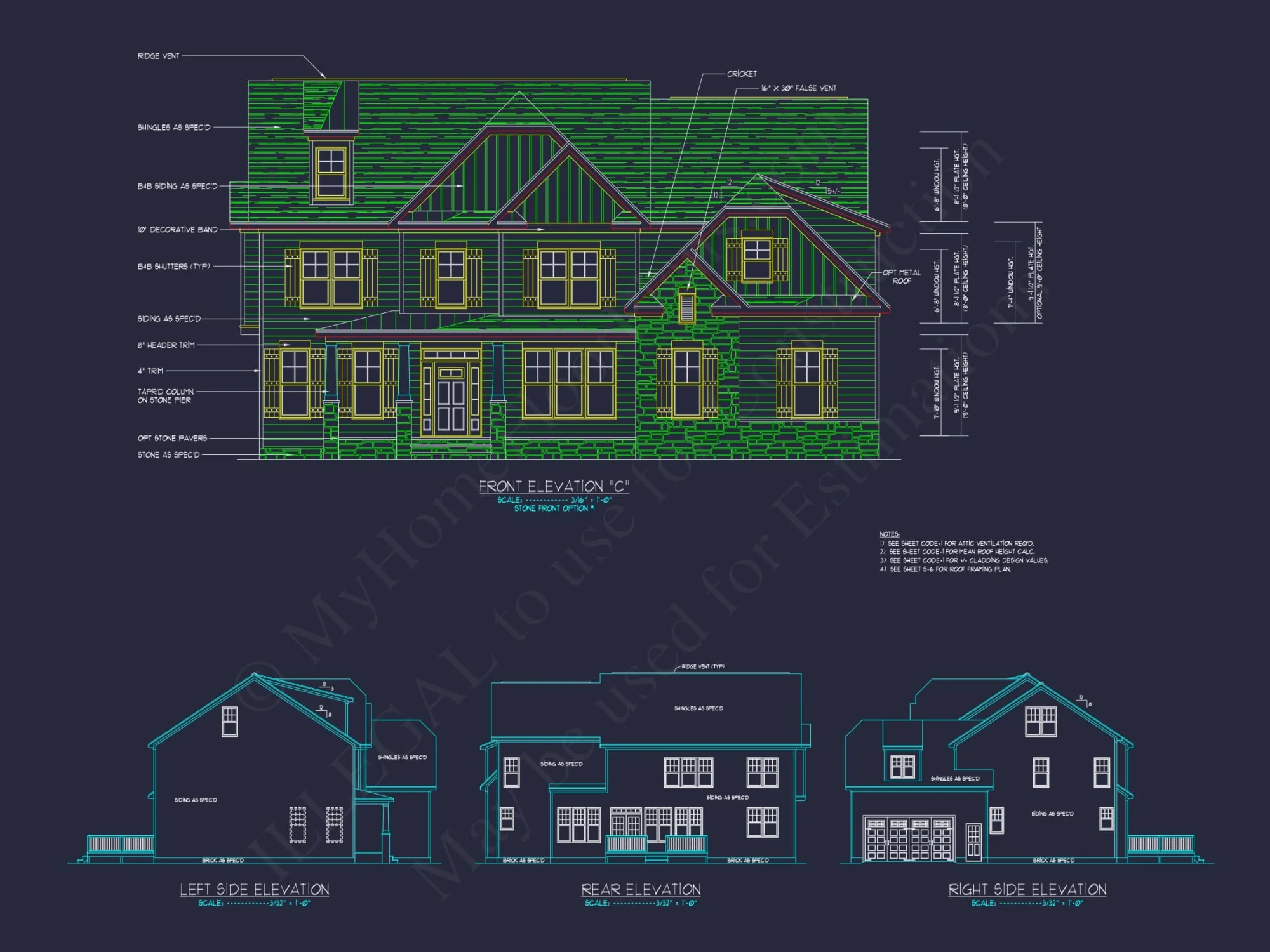 Explore Modern house Floor Plan: CAD Blueprint Designs