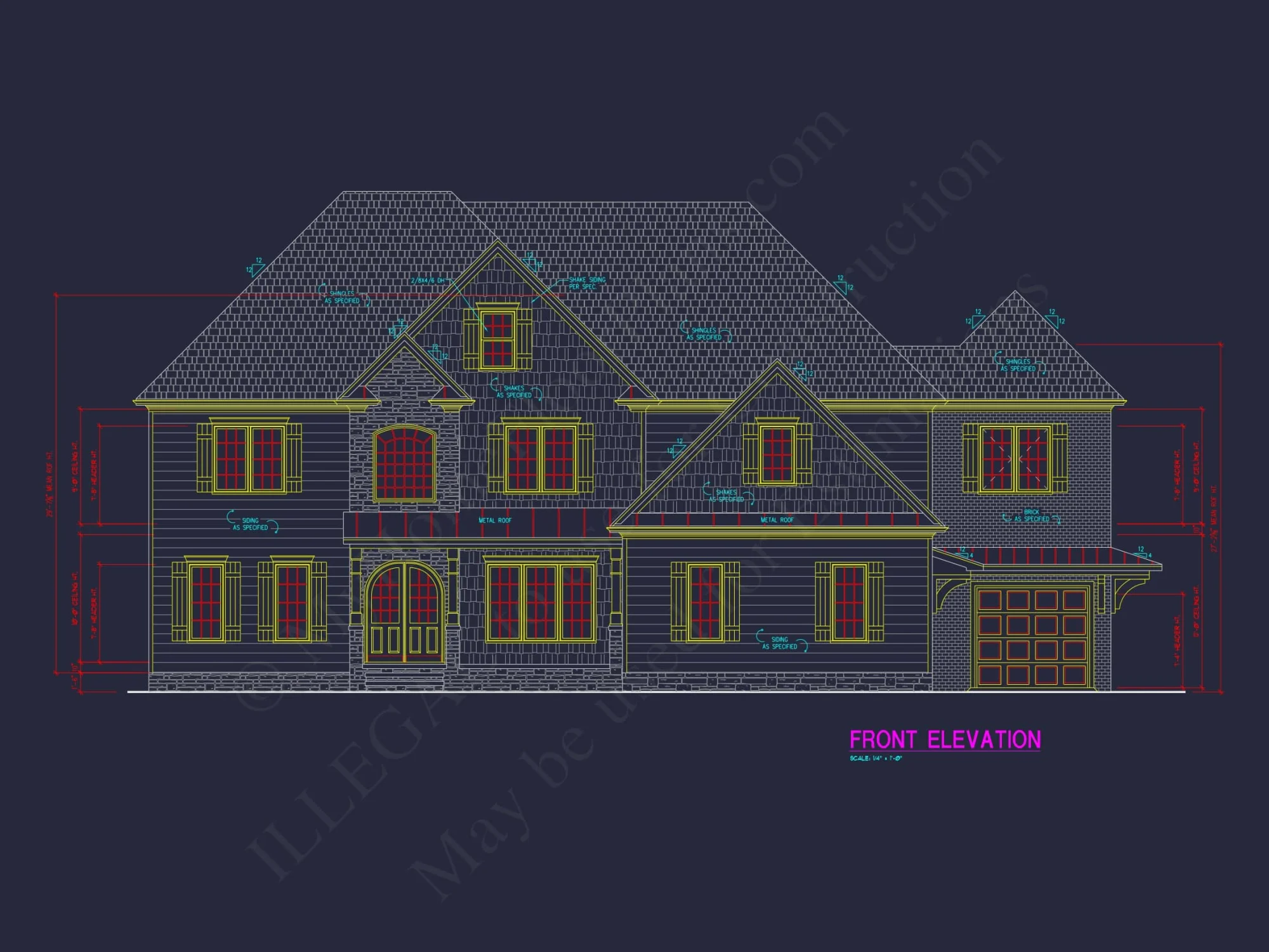 house Architecture Blueprint: CAD Floor Plan Designs