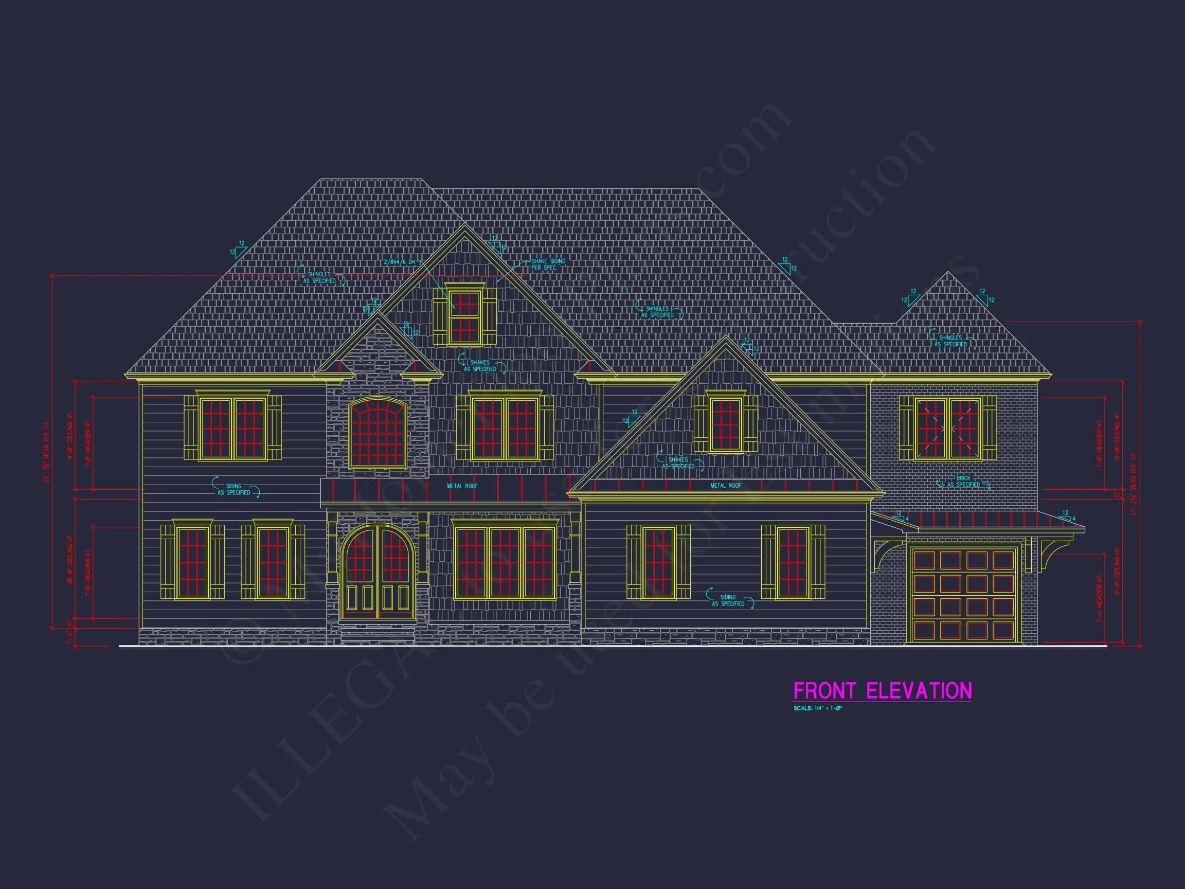 house Architecture Blueprint: CAD Floor Plan Designs