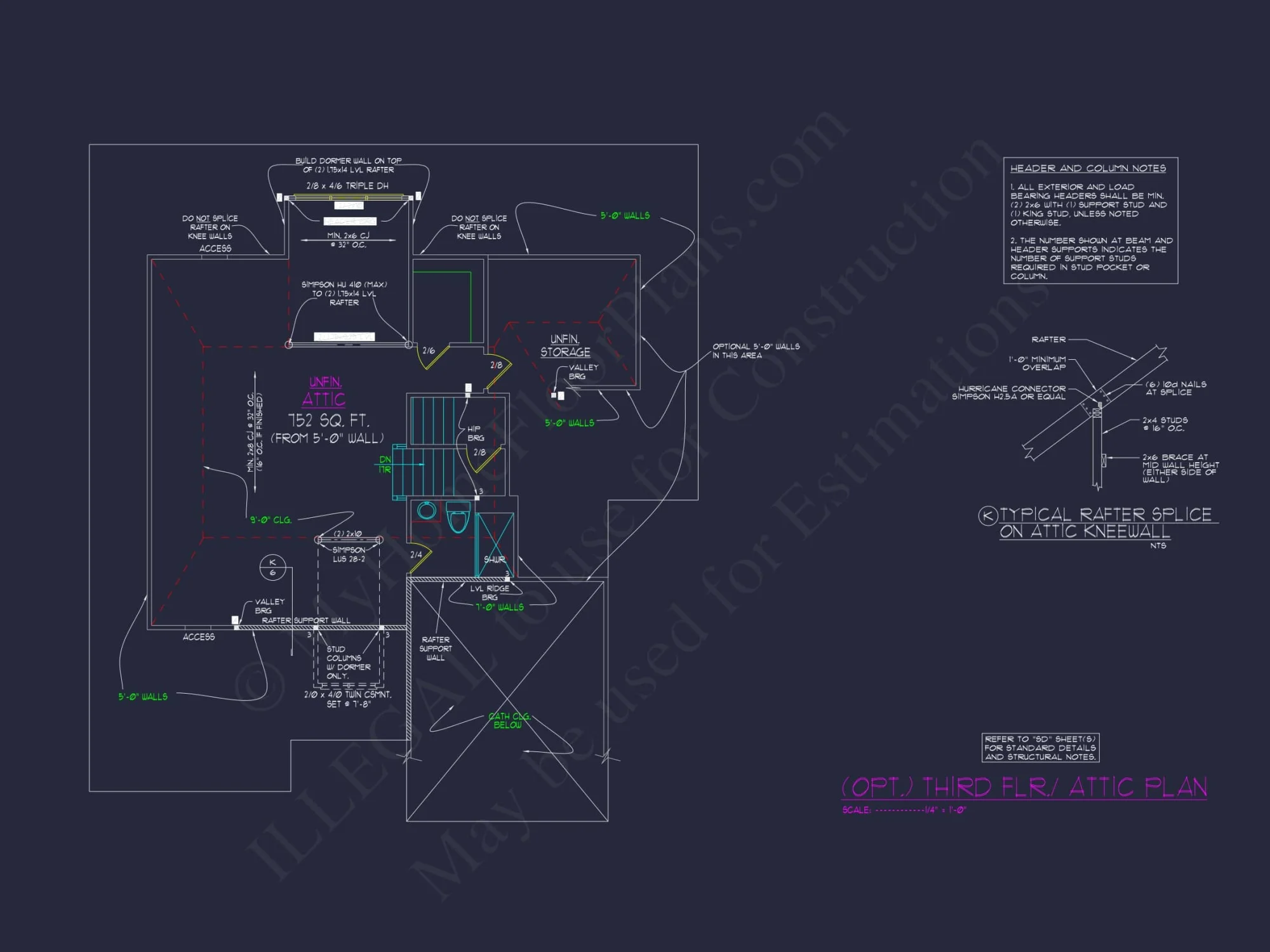 Custom 3-Story house Plan with CAD Designs and Floor Blueprint