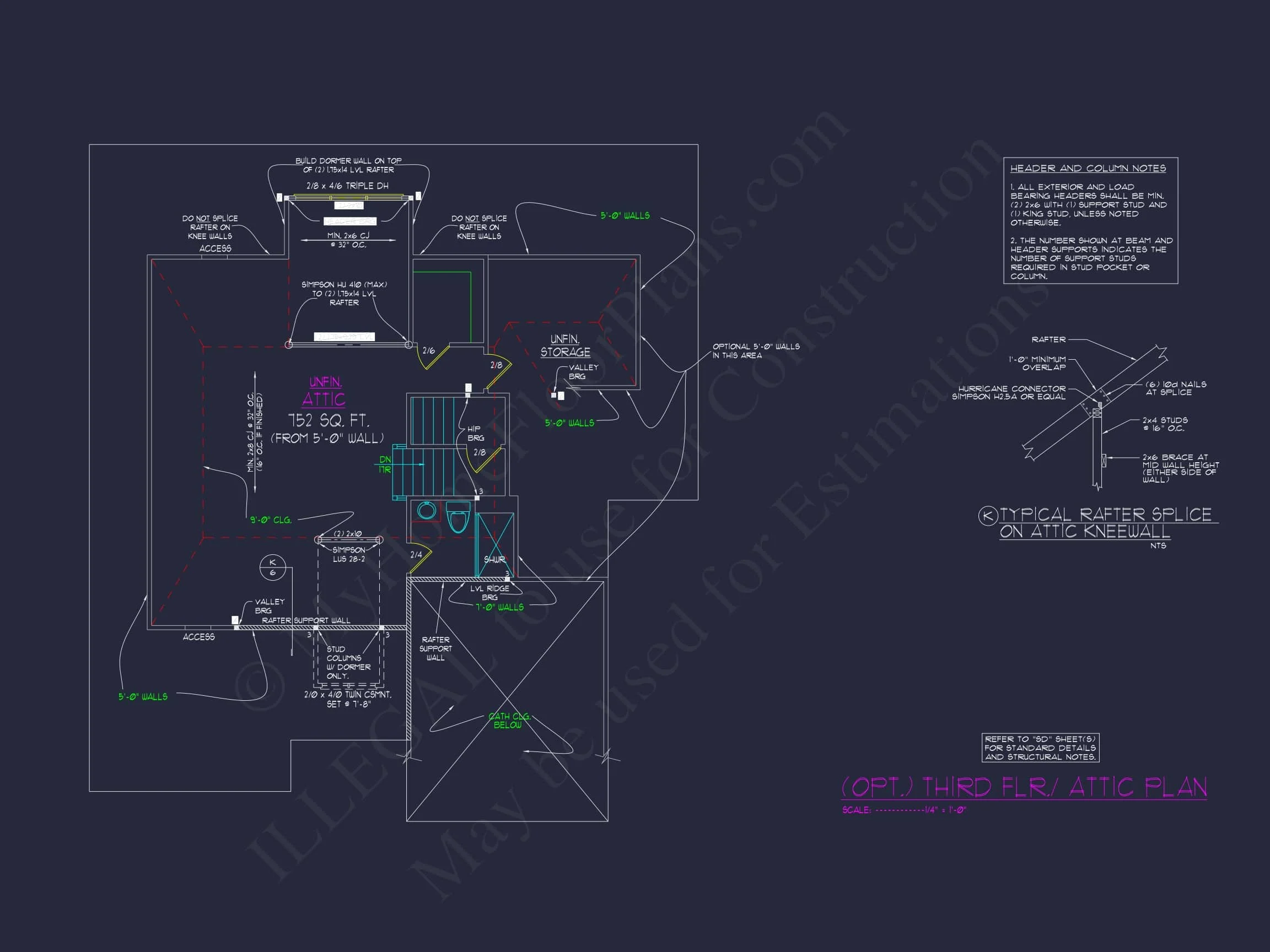 9-1566 HOUSE PLAN - Custom 3-Story House Plan with CAD Designs and Floor Blueprint 13 Custom 3-Story house Plan with CAD Designs and Floor Blueprint