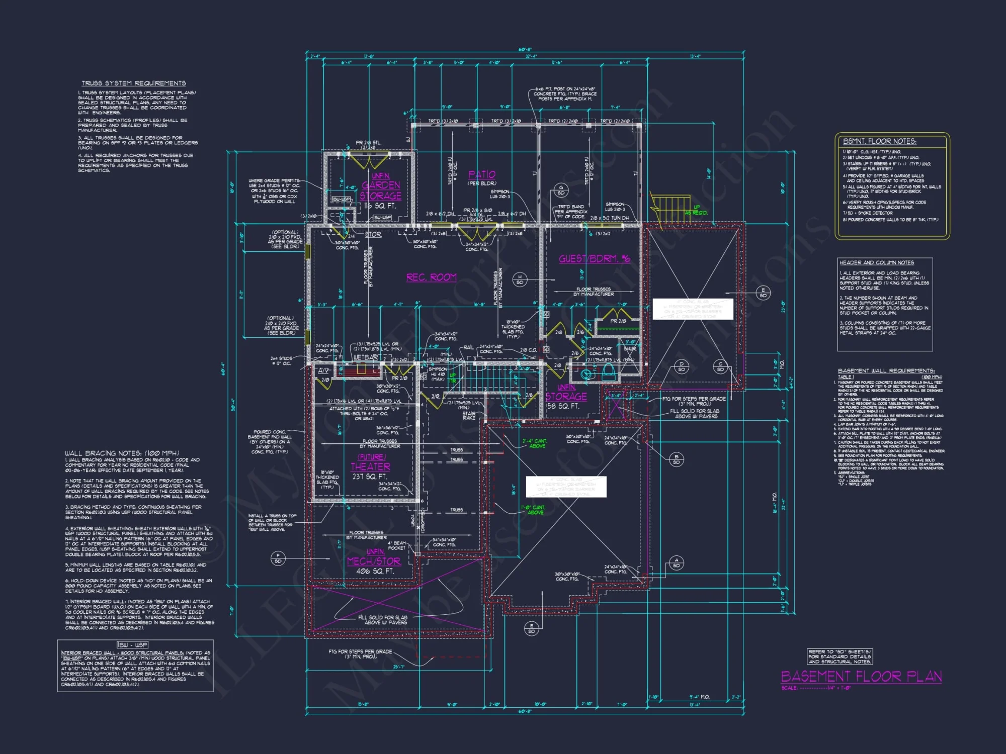 Custom 3-Story house Plan with CAD Designs and Floor Blueprint