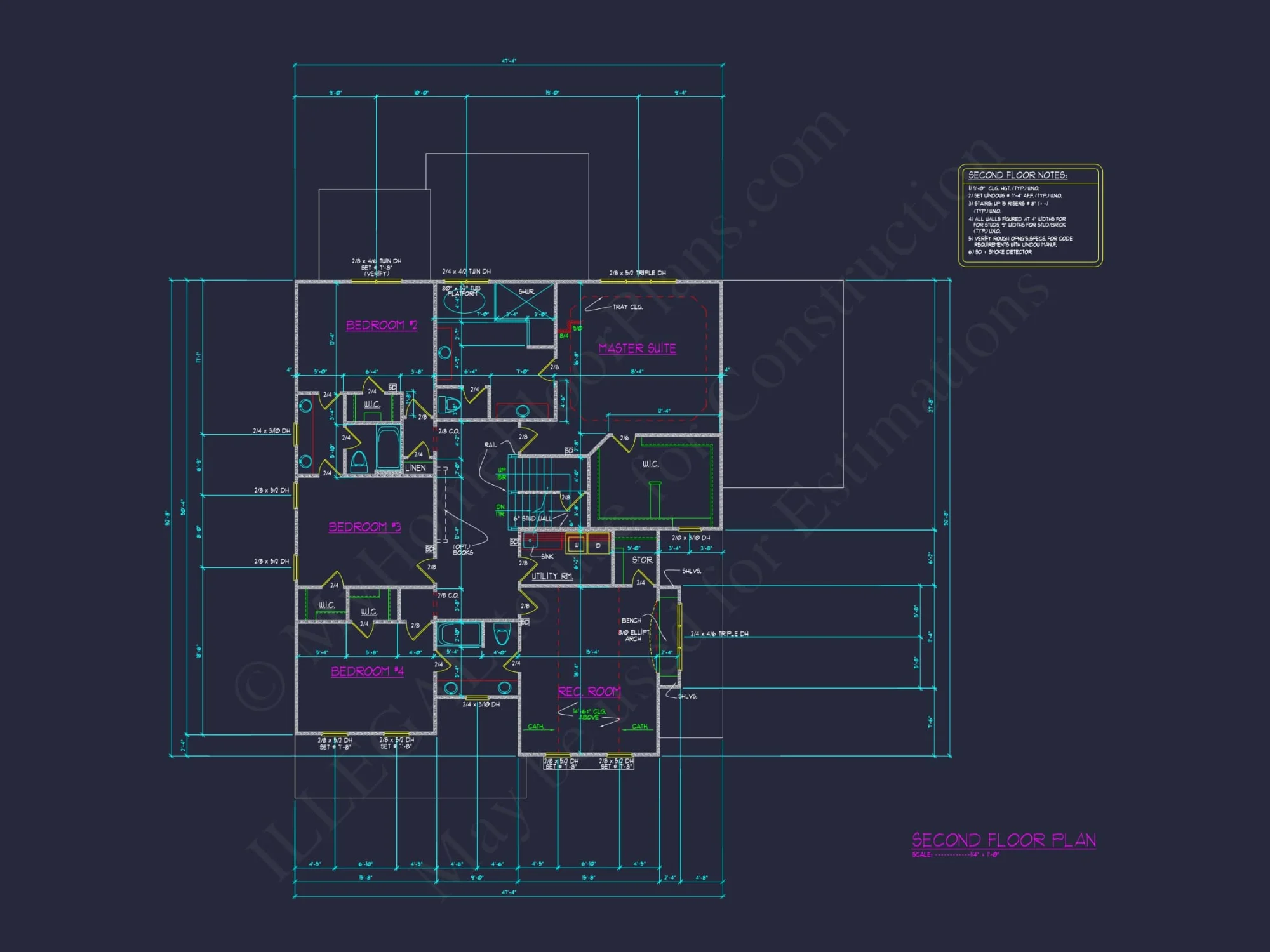 Custom 3-Story house Plan with CAD Designs and Floor Blueprint