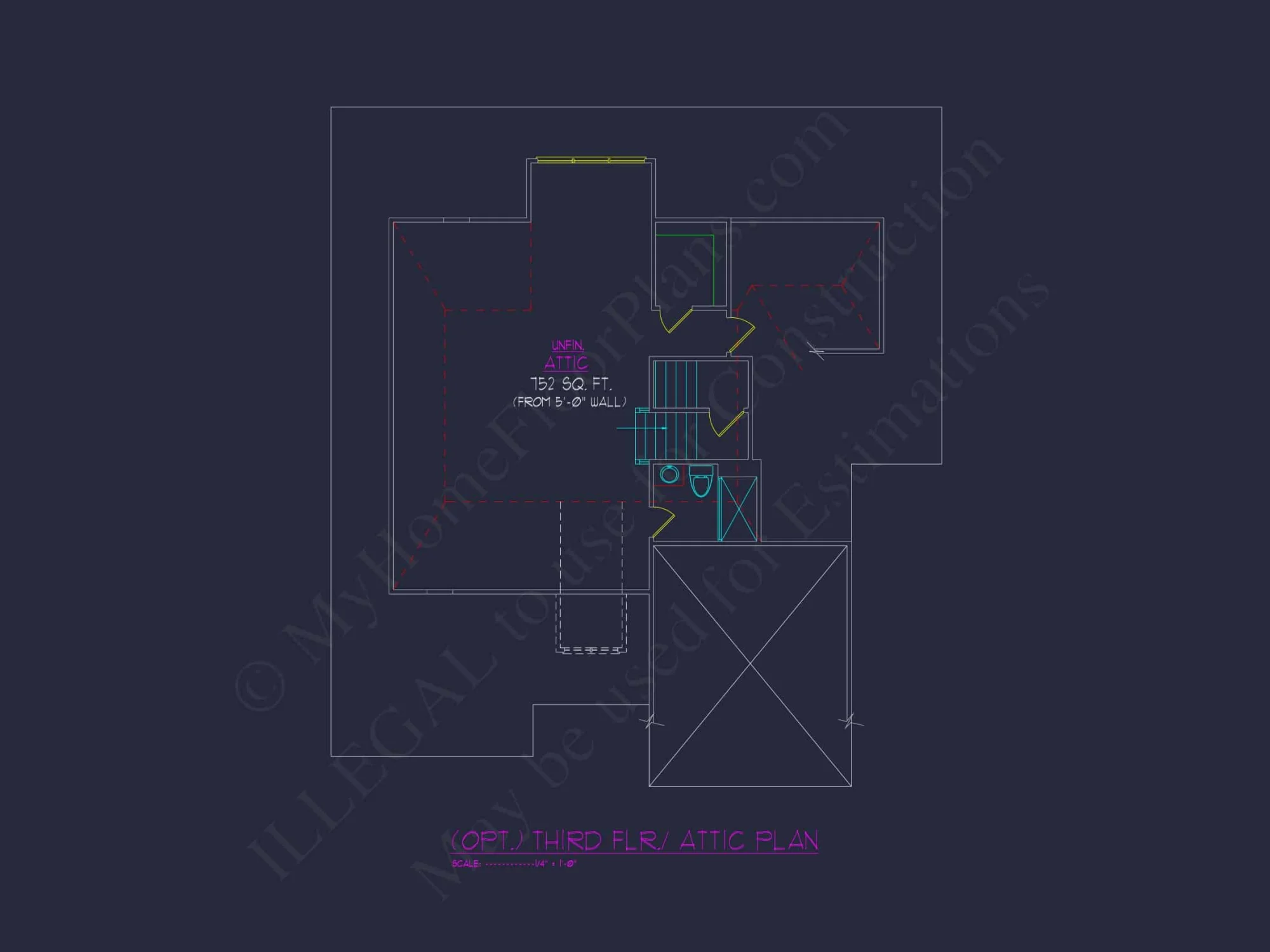 Custom 3-Story house Plan with CAD Designs and Floor Blueprint