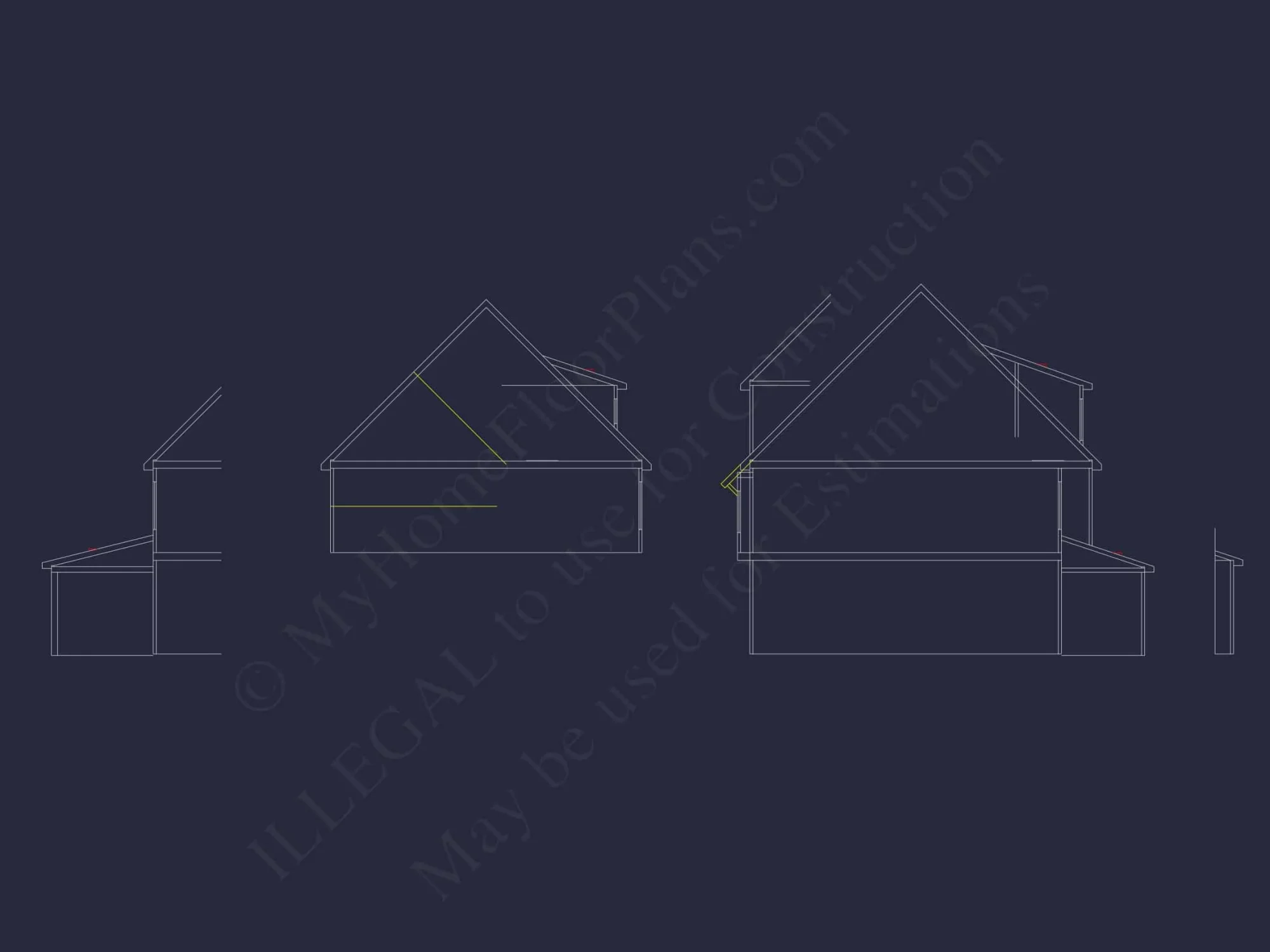 Modern Craftsman house Plan with 3 Floors and Luxury Features
