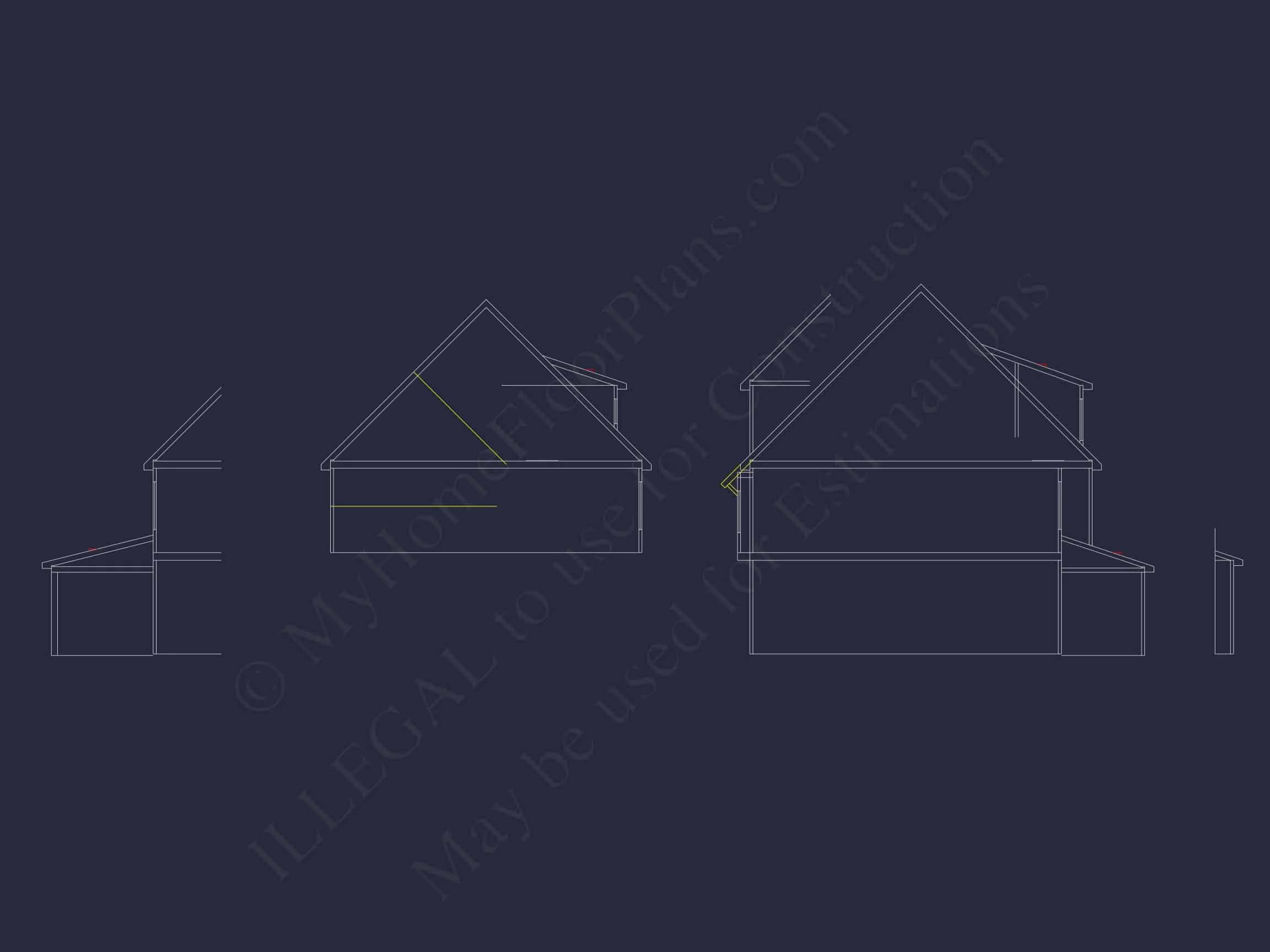 Modern Craftsman house Plan with 3 Floors and Luxury Features