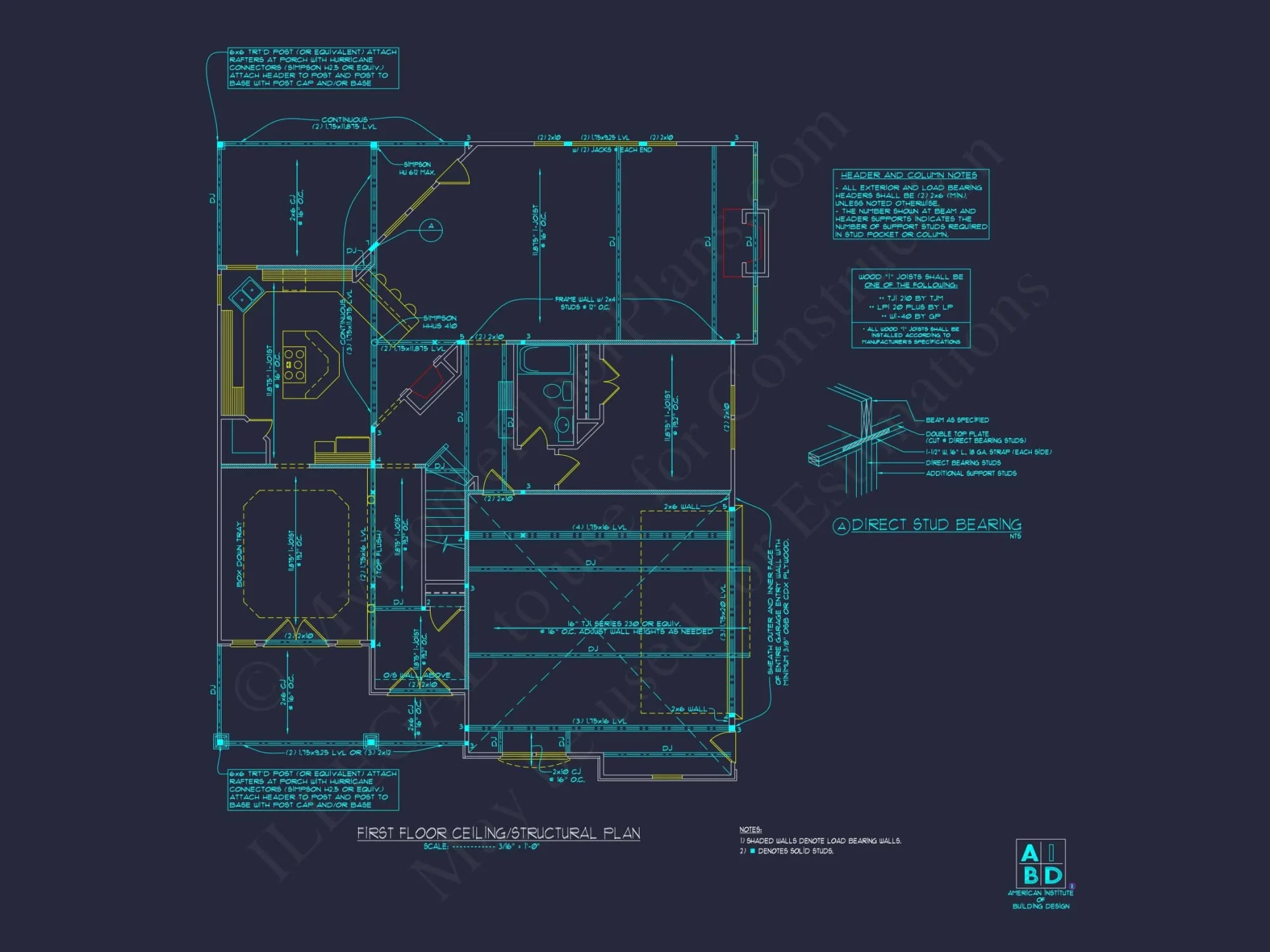 Modern Craftsman house Plan with 3 Floors and Luxury Features
