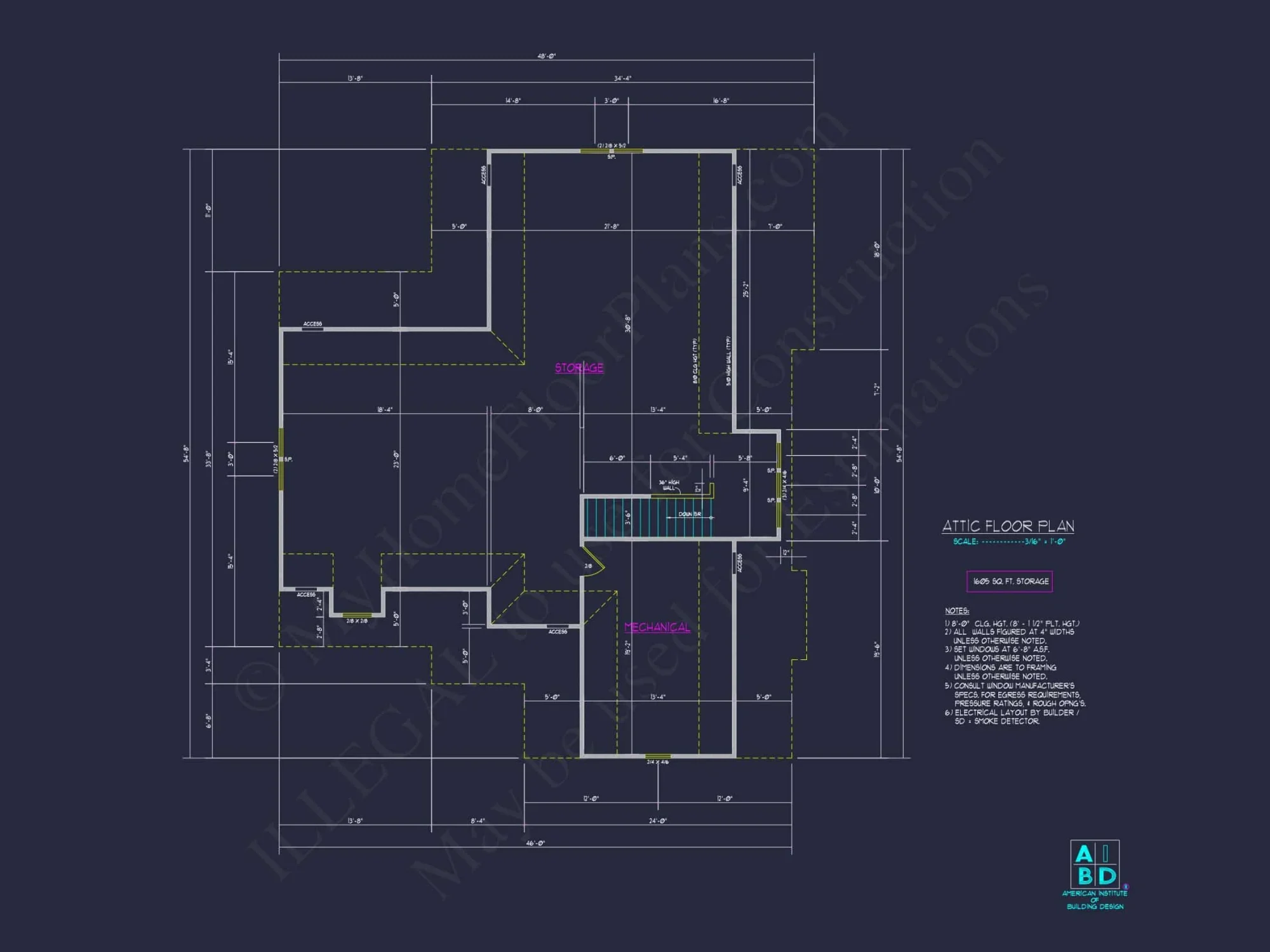 Modern Craftsman house Plan with 3 Floors and Luxury Features