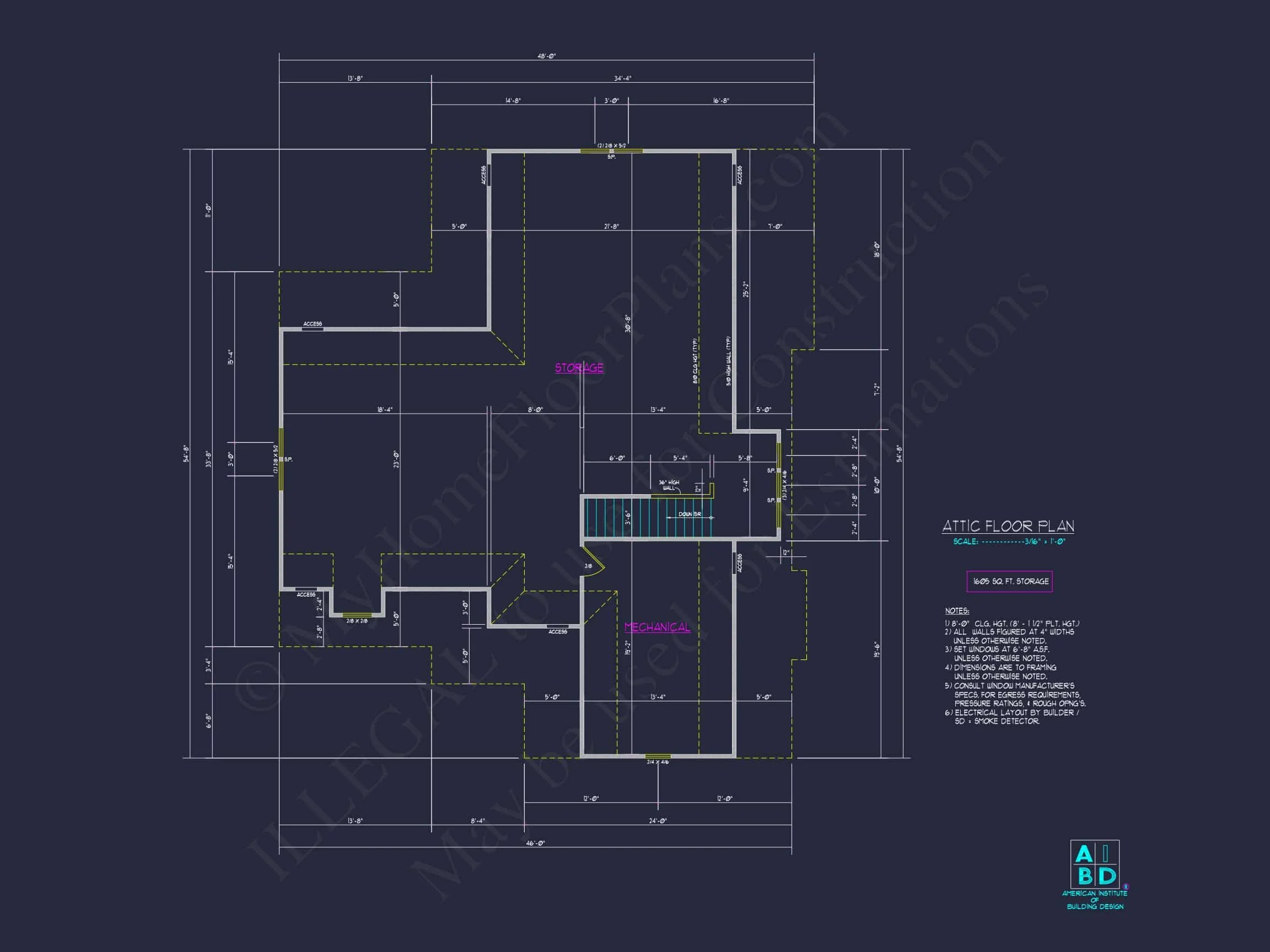 Modern Craftsman house Plan with 3 Floors and Luxury Features