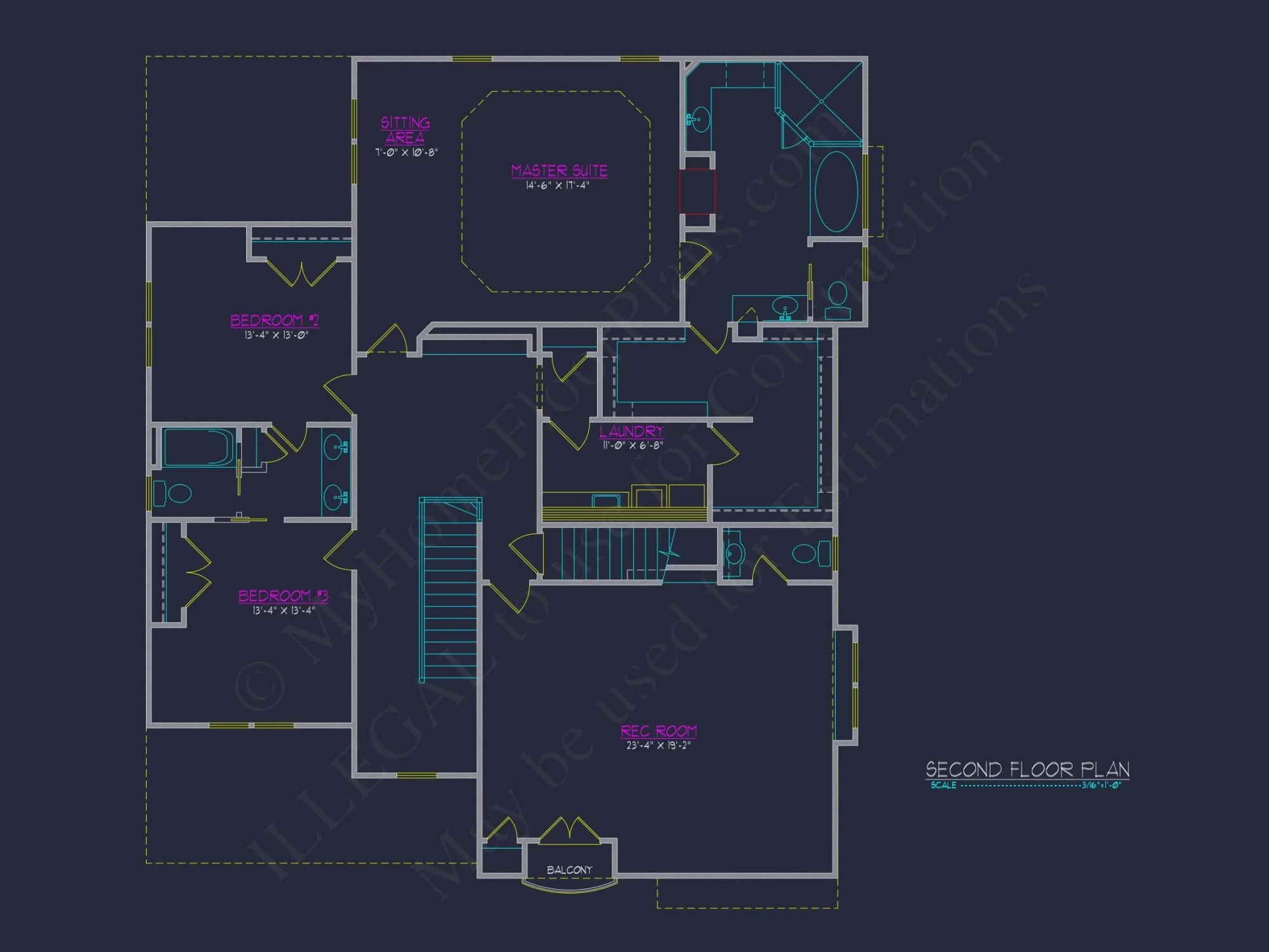 Modern Craftsman house Plan with 3 Floors and Luxury Features