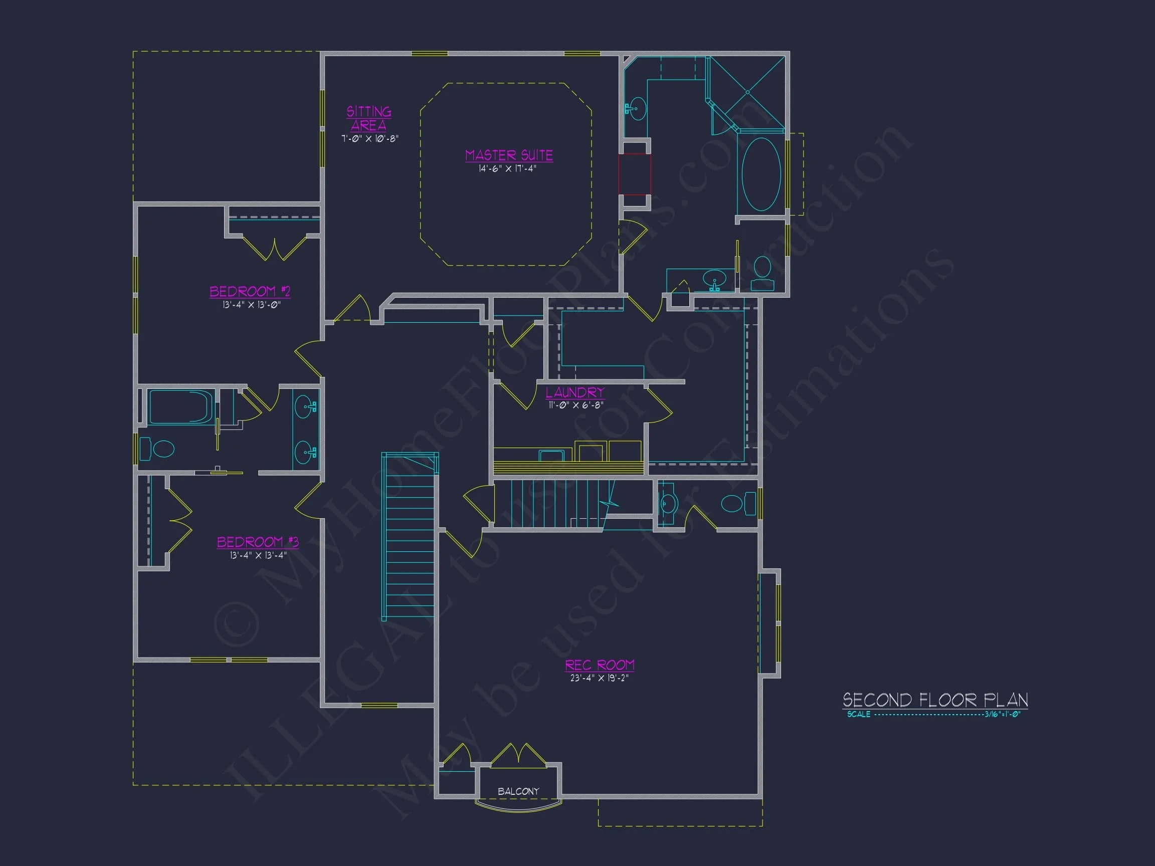 Modern Craftsman house Plan with 3 Floors and Luxury Features