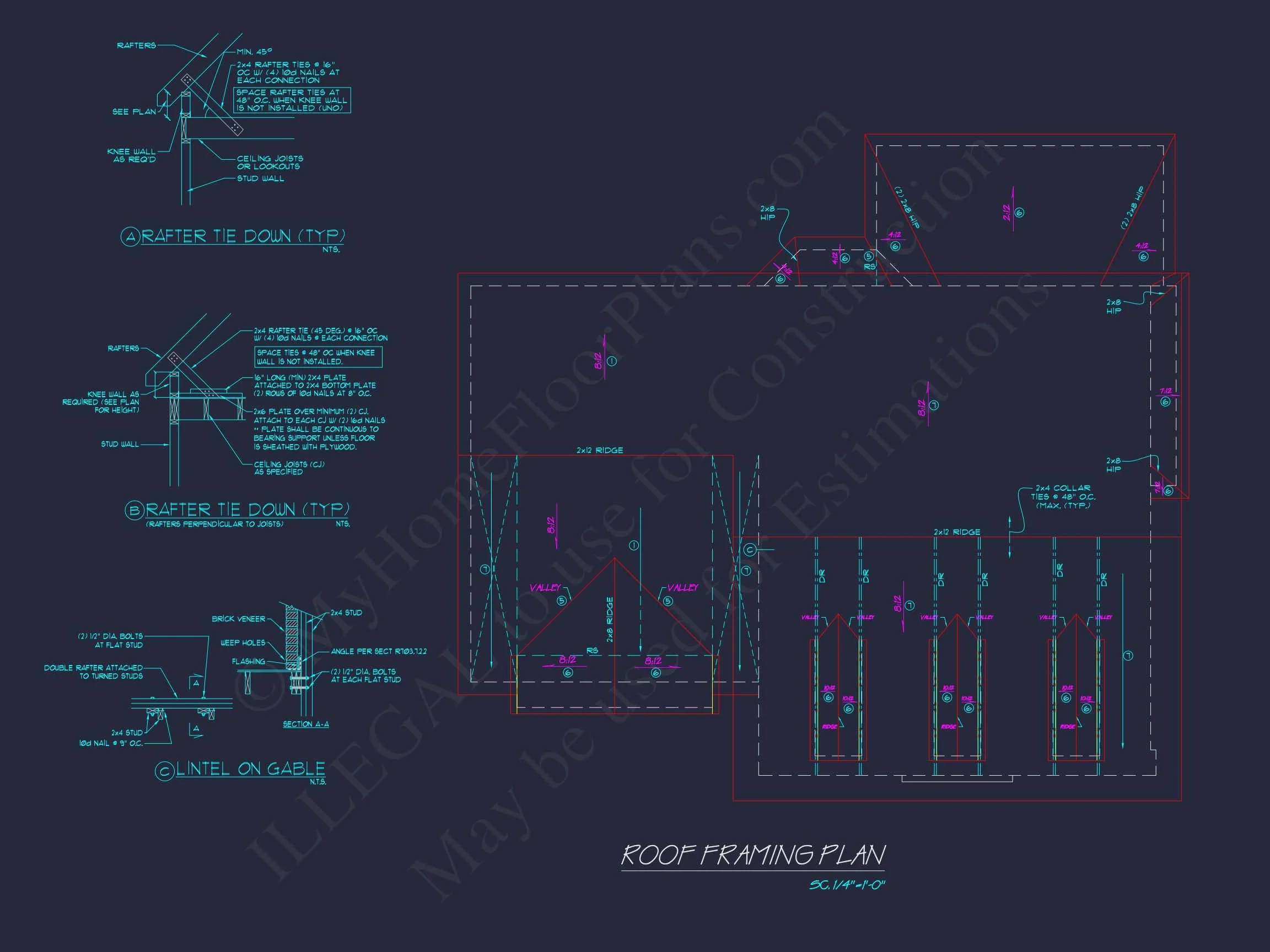 8-1957 HOUSE PLAN - Elegant Colonial Revival House Plan with Spacious 2-Story Designs 15 Elegant Colonial Revival house Plan with Spacious 2-Story Designs