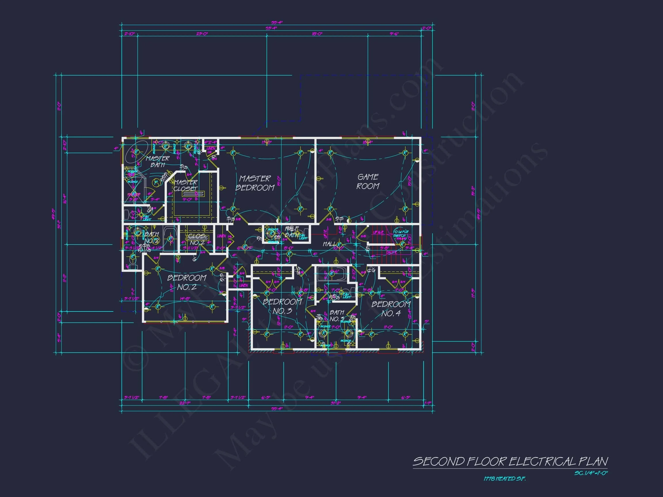 8-1957 HOUSE PLAN - Elegant Colonial Revival House Plan with Spacious 2-Story Designs 10 Elegant Colonial Revival house Plan with Spacious 2-Story Designs