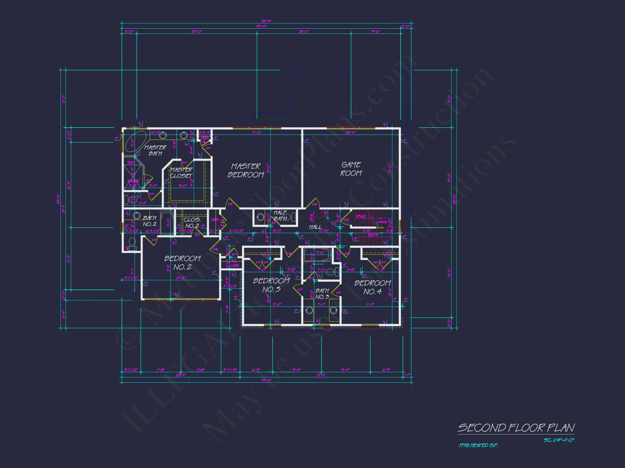 Elegant Colonial Revival house Plan with Spacious 2-Story Designs