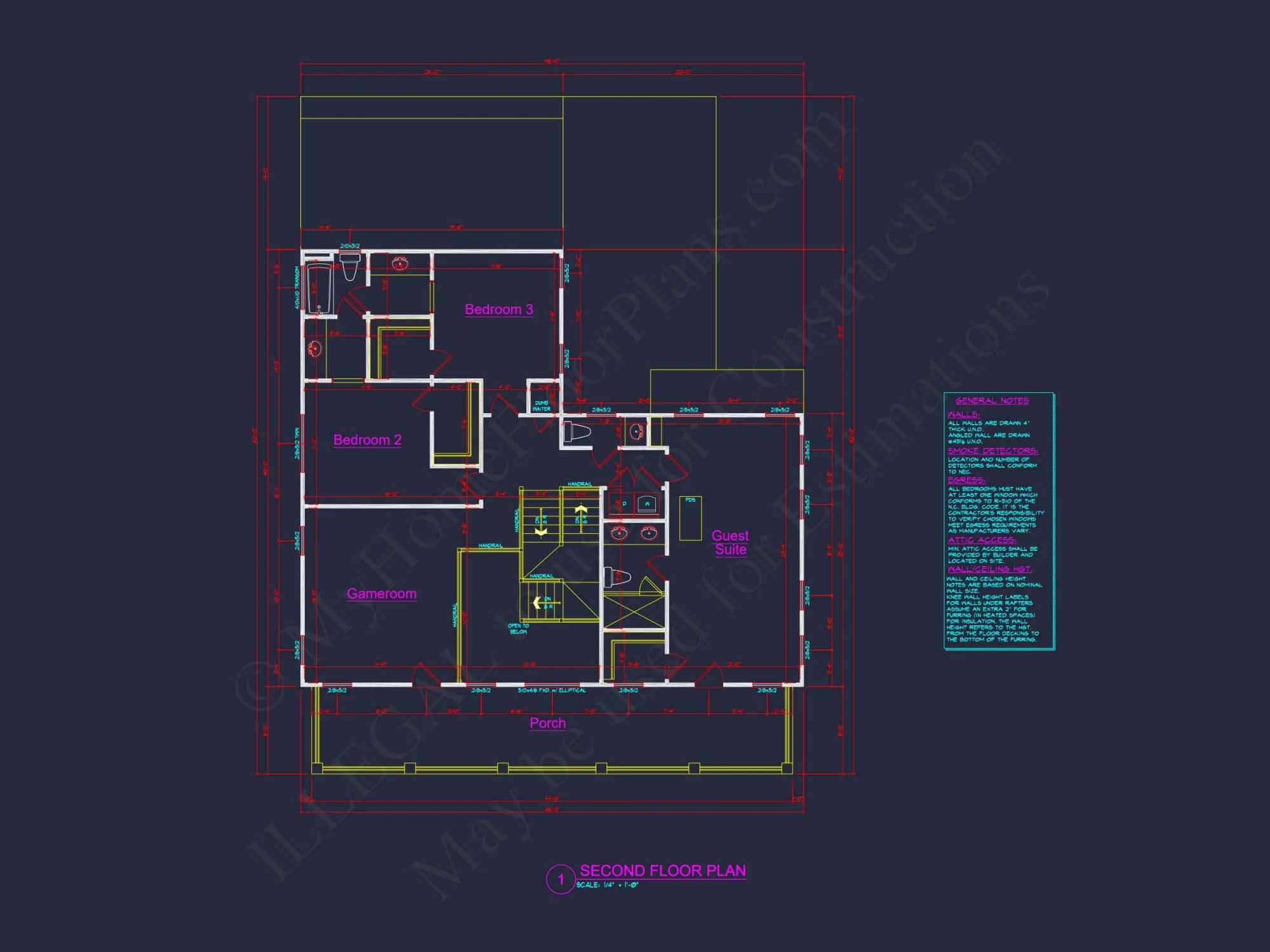 Elegant house Plan with 3 Floors, CAD Designs, and 5 Bedrooms