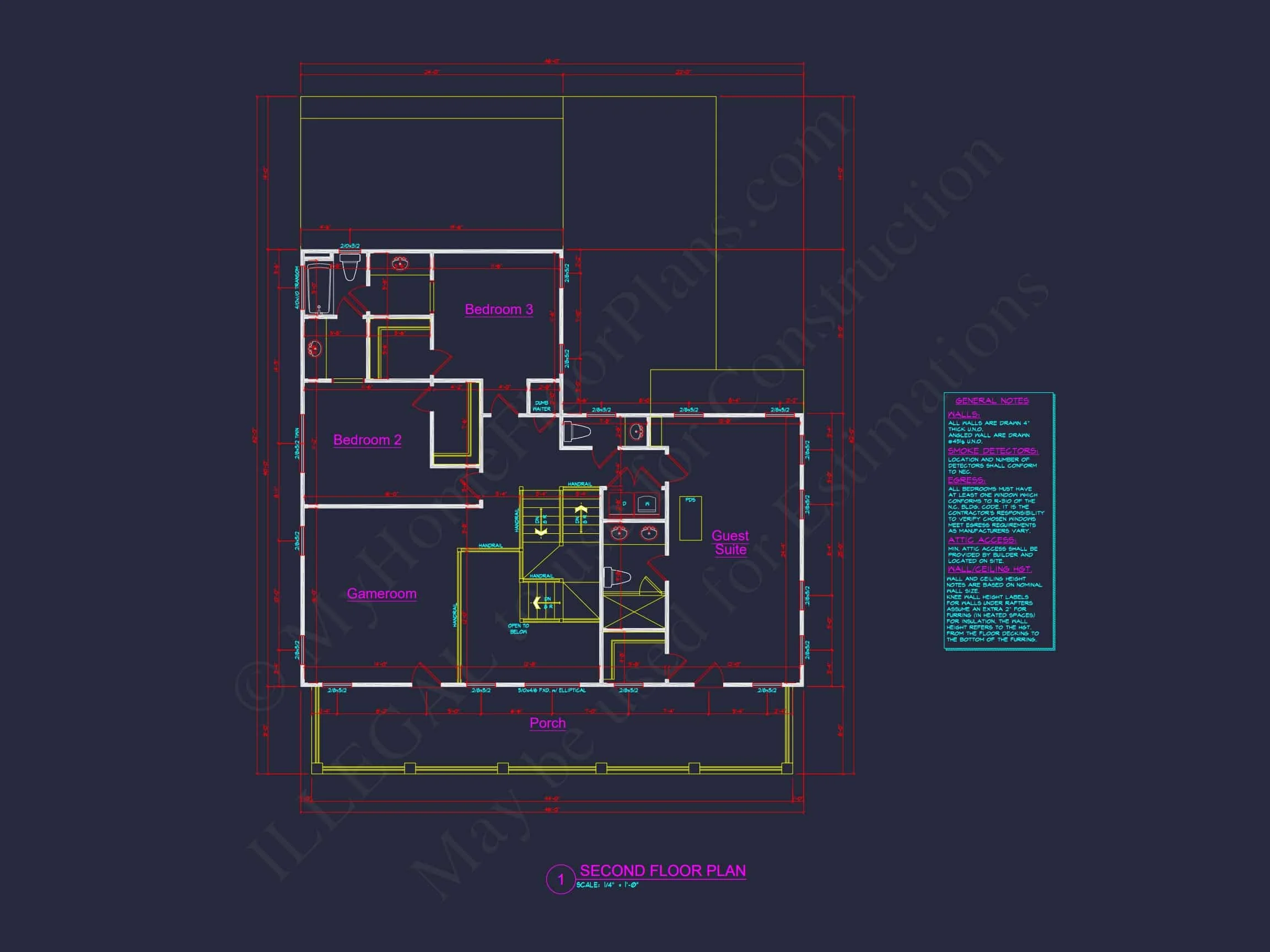 8-1761 HOUSE PLAN - Elegant House Plan with 3 Floors, CAD Designs, and 5 Bedrooms 13 Elegant house Plan with 3 Floors, CAD Designs, and 5 Bedrooms