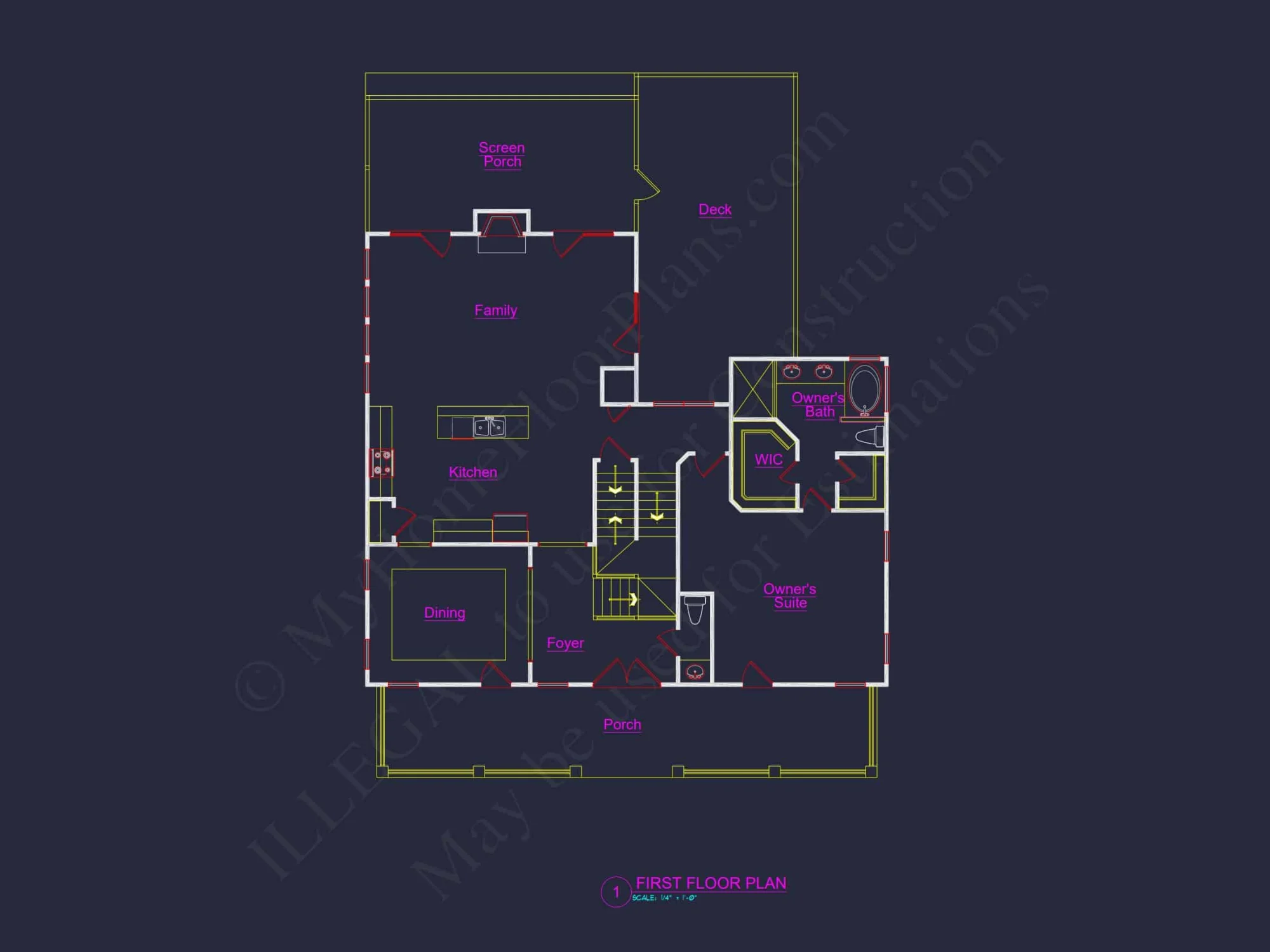 Elegant house Plan with 3 Floors, CAD Designs, and 5 Bedrooms
