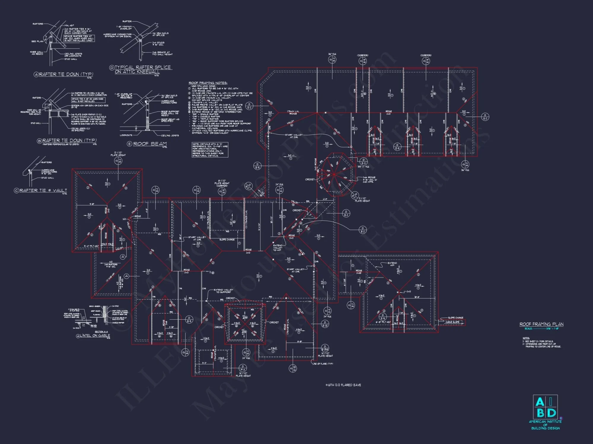 Luxury French Country house Plan with Elegant CAD Designs