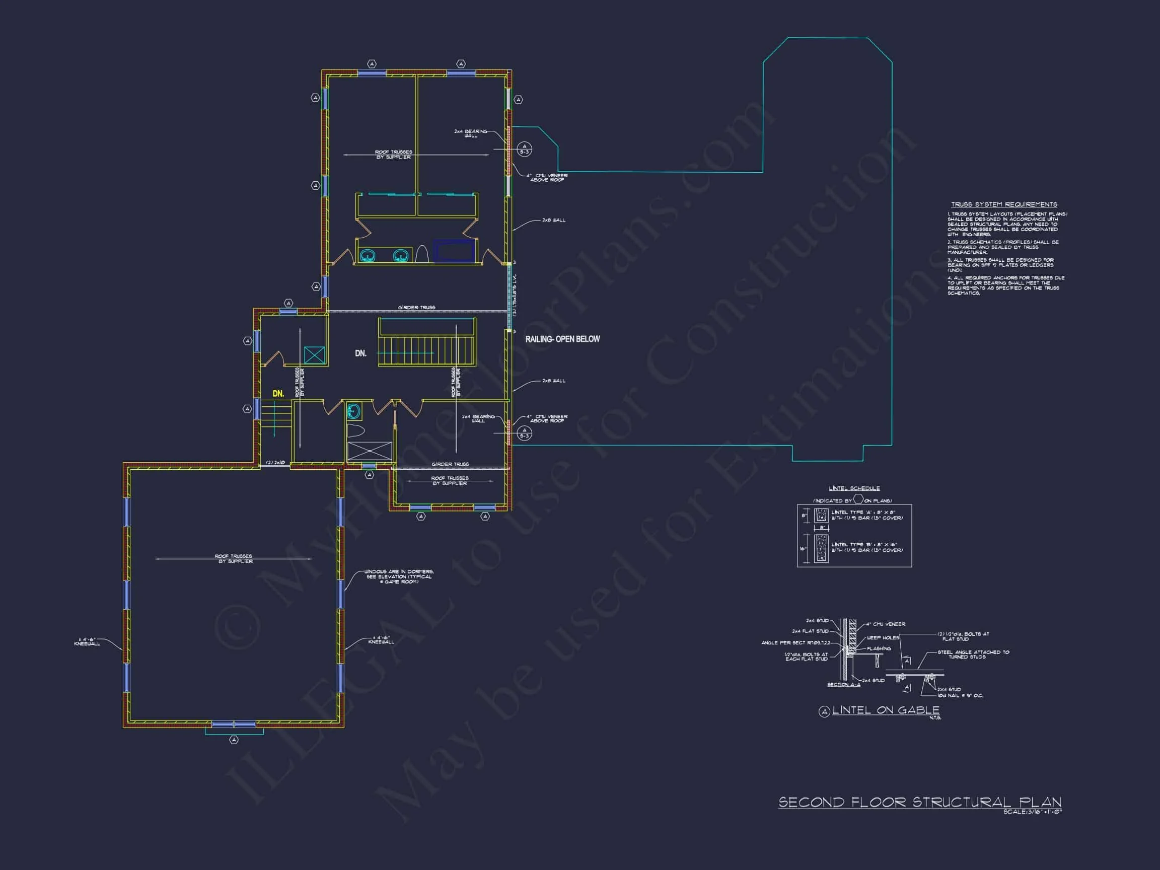 Elegant house Floor Plan with CAD Designs and Blueprints