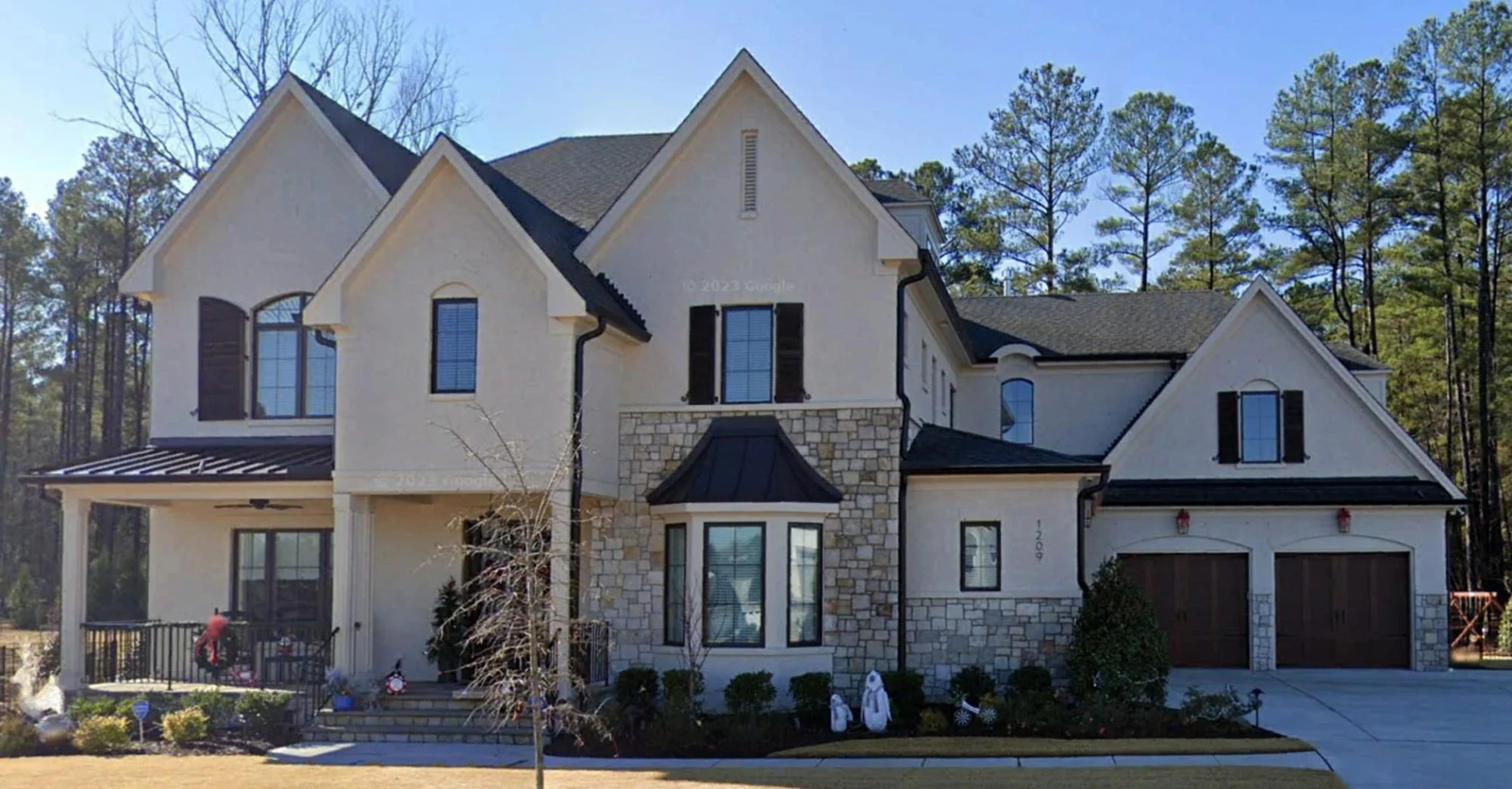 Elegant house Floor Plan with 5 Beds & 5+ Baths