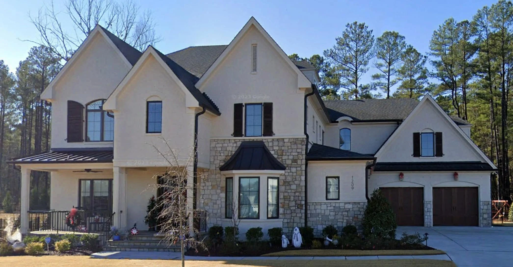 Elegant house Floor Plan with 5 Beds & 5+ Baths