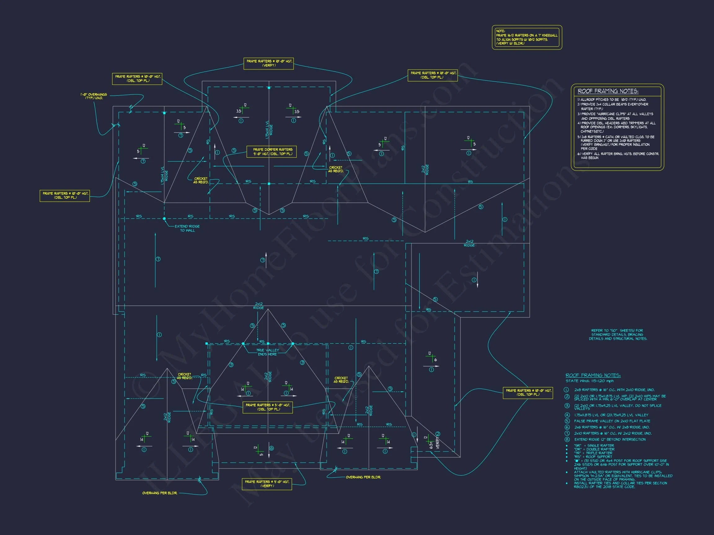 Elegant house Floor Plan with Blueprint and Modern Designs