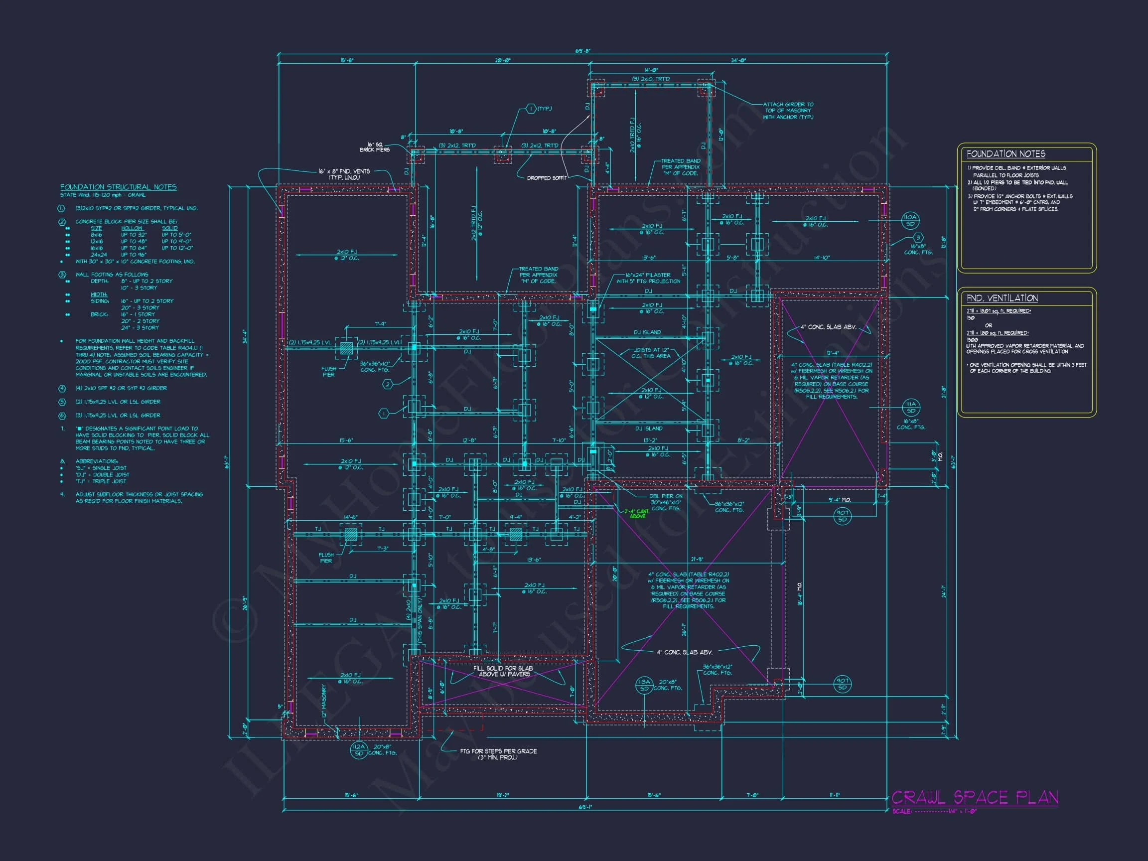 Elegant house Floor Plan with Blueprint and Modern Designs
