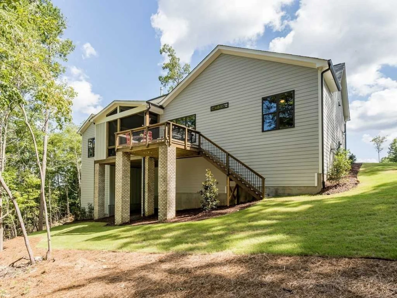 Elegant house Floor Plan with Blueprint and Modern Designs