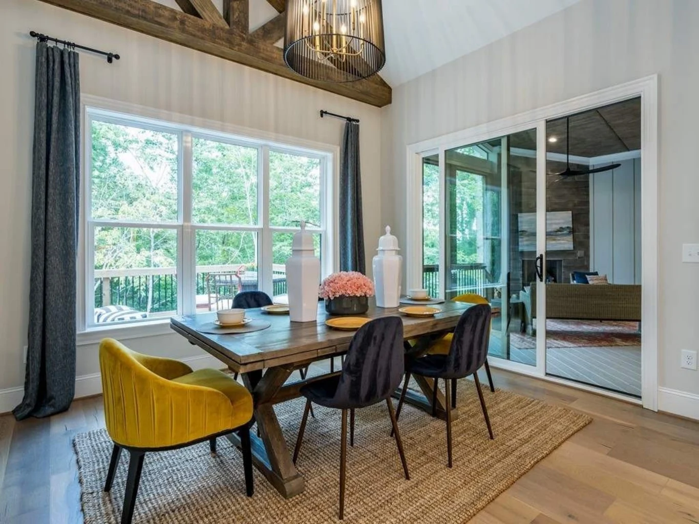 Elegant house Floor Plan with Blueprint and Modern Designs