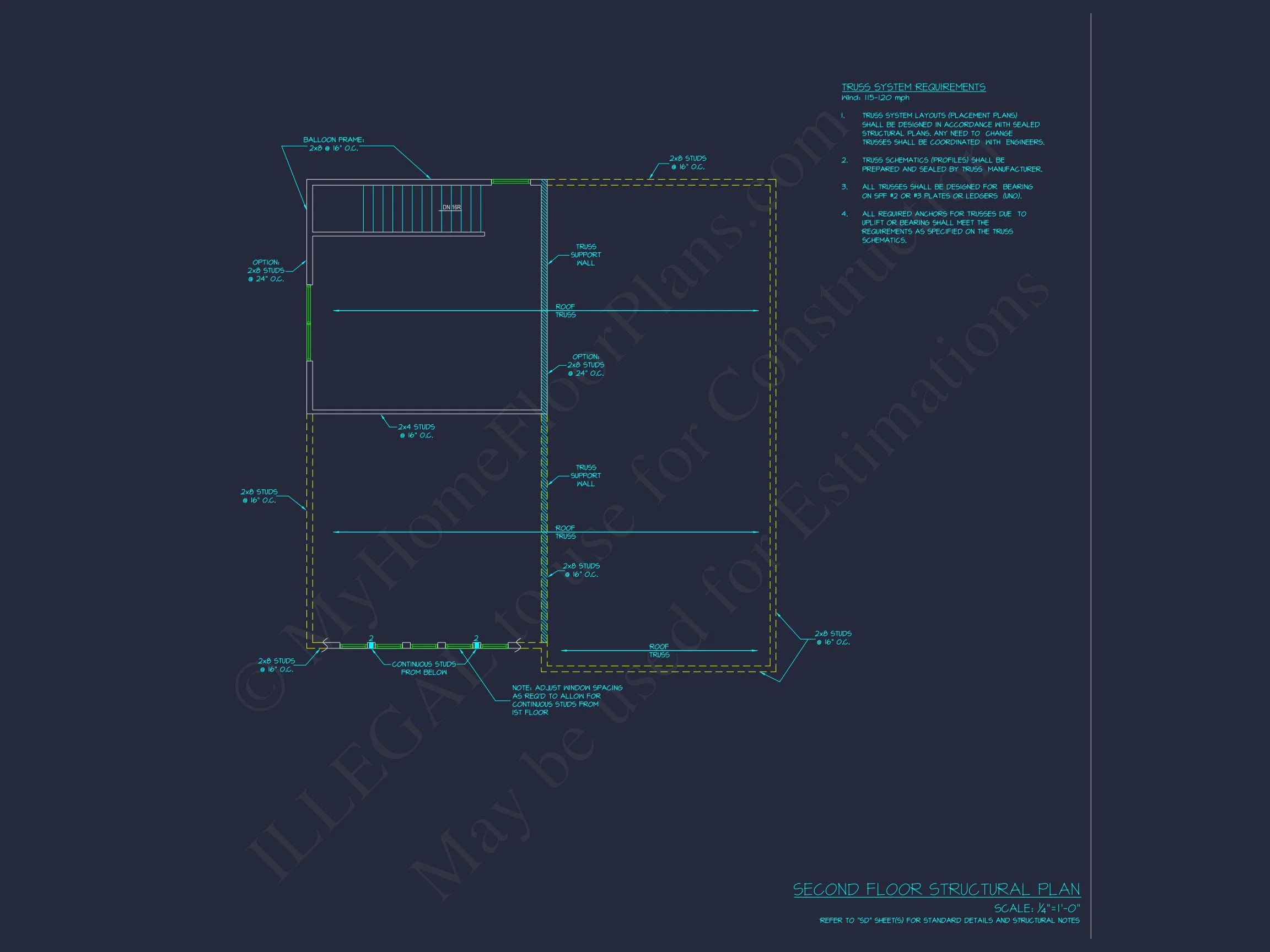 19-1742 RV GARAGE PLAN - Modern RV Garage House Plan with CAD Designs and Floor Plans 8 Modern RV Garage house Plan with CAD Designs and Floor Plans