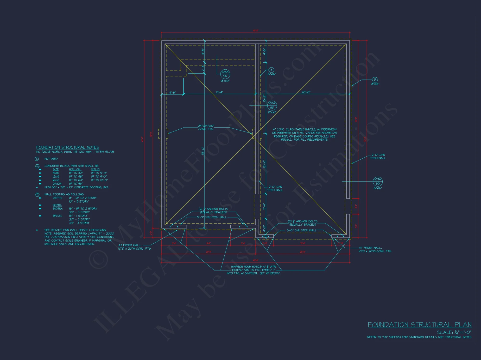 Modern RV Garage house Plan with CAD Designs and Floor Plans